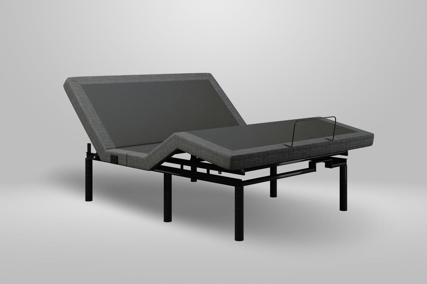 iDealBed 4iT Custom Adjustable Bed Base, Pillow Tilt, Wireless, Massage, Memory, Advanced Smooth Silent Operation, Bluetooth, USB Ports, Zero G (King)
