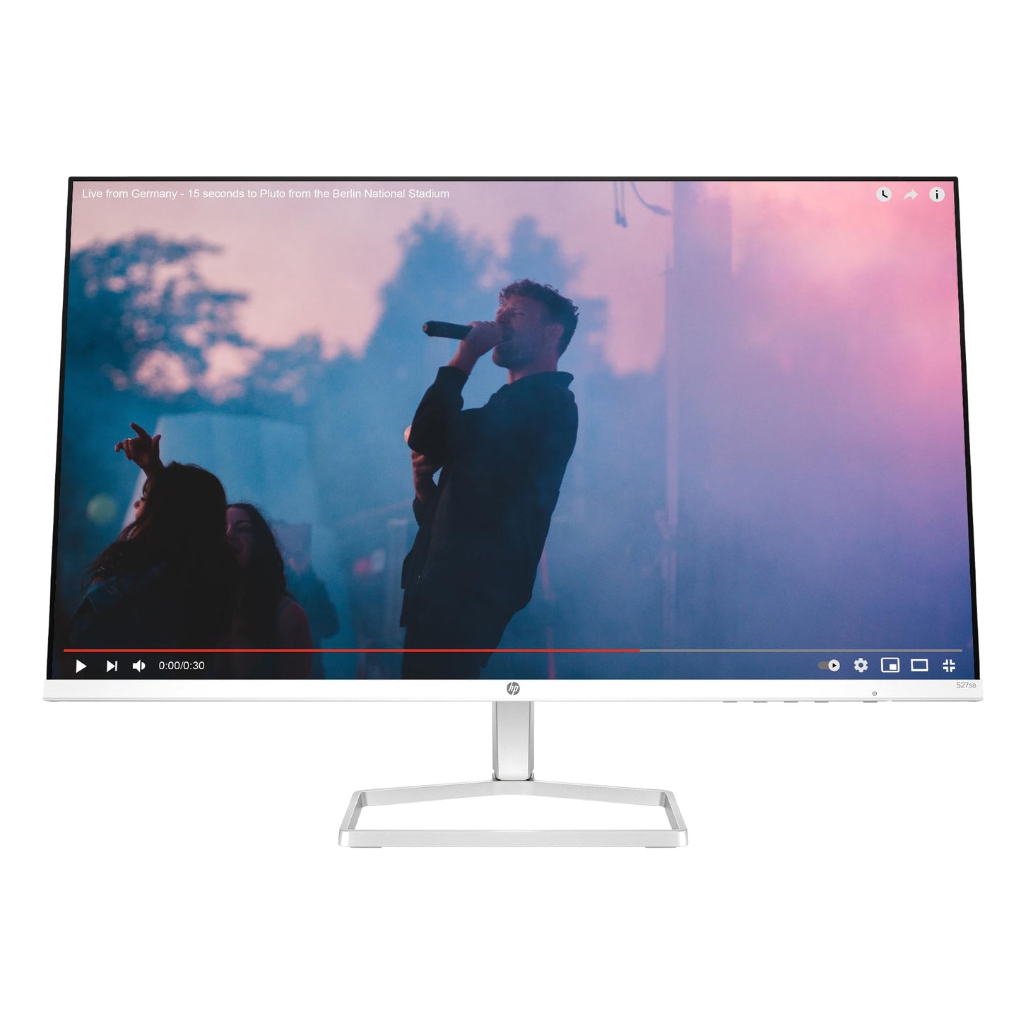 HP Series 5 27 inch FHD Monitor, Full HD Display (1920 x 1080), IPS Panel, 99% sRGB, 1500:1 Contrast Ratio, 300 nits, Eye Ease with Eyesafe Certification, 527sa (2024)