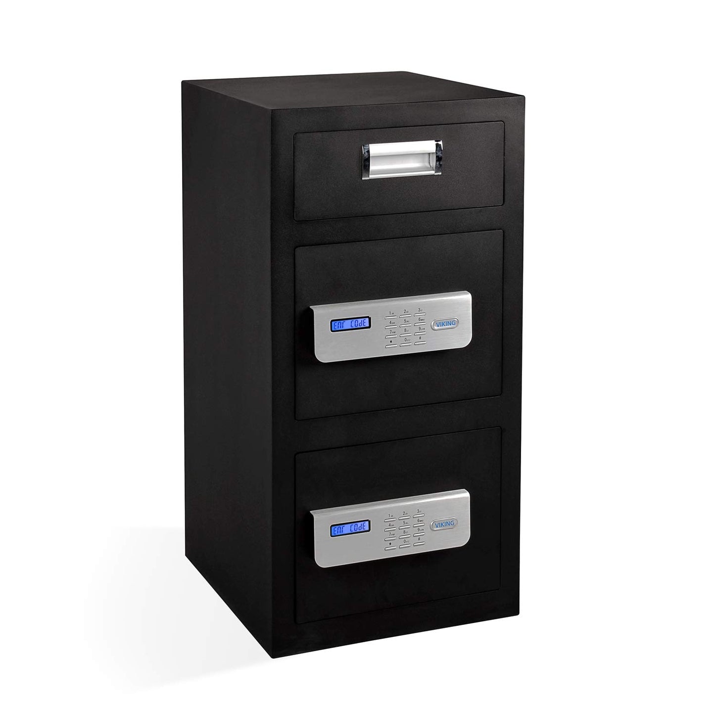 Viking Security Safe VS-70DS Heavy Duty Large Double Door LCD Electronic Depository Safe