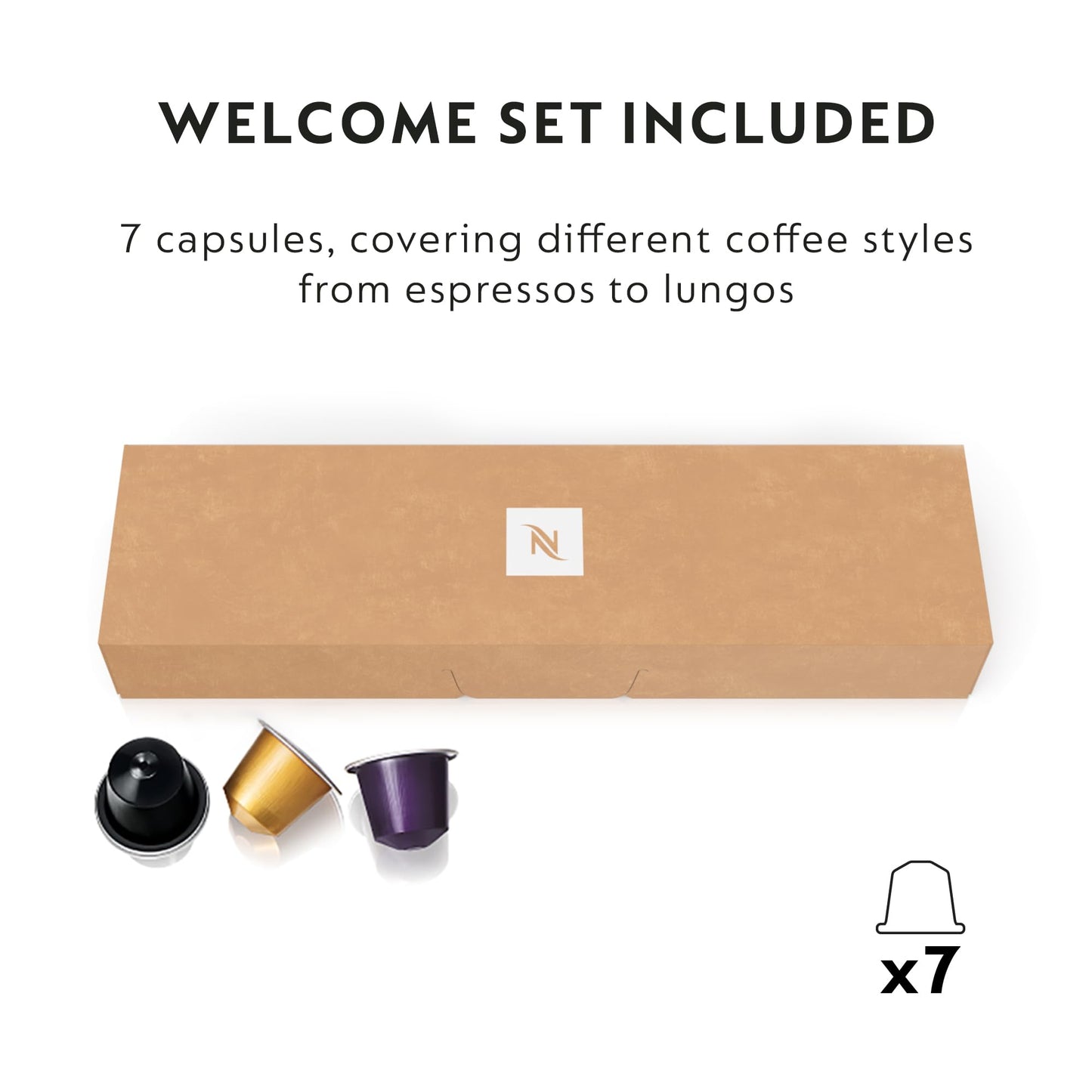 Nespresso Essenza Mini Espresso Machine by Breville, Piano Black