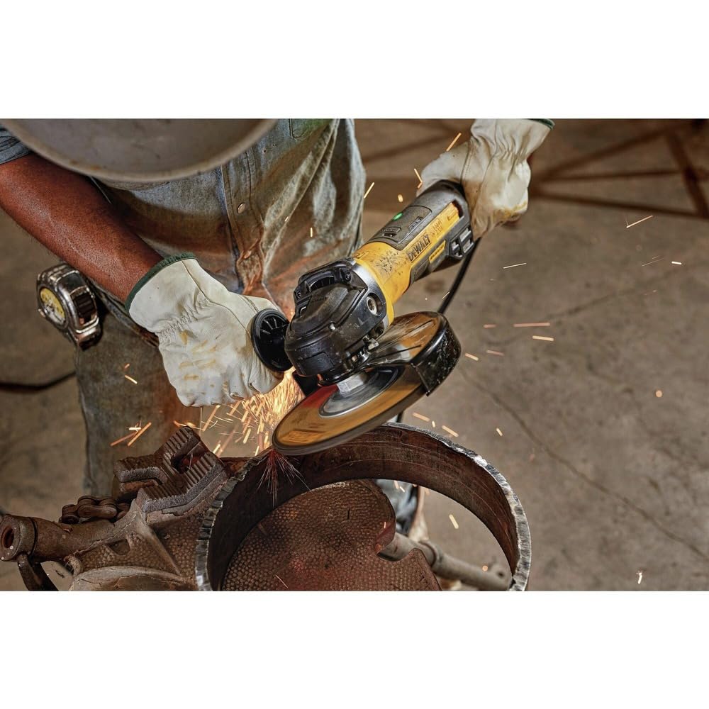 DEWALT Angle Grinder, RAT Tail, 7-Inch, 13-Amp (DWE43840CN)