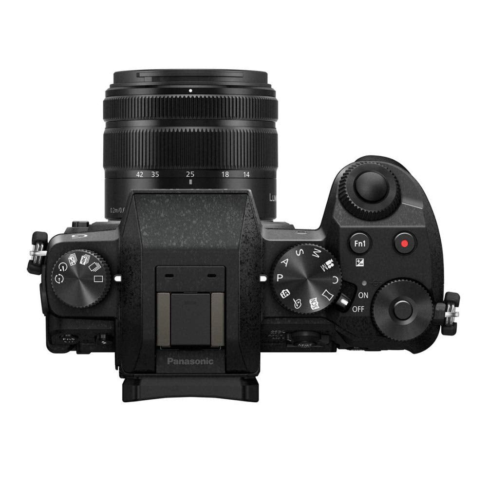 Panasonic LUMIX G7 4K Digital Camera, with 14-42mm Mega O.I.S. Lens, 16 Megapixel Mirrorless Camera, 3-Inch LCD, DMC-G7KK (Black)