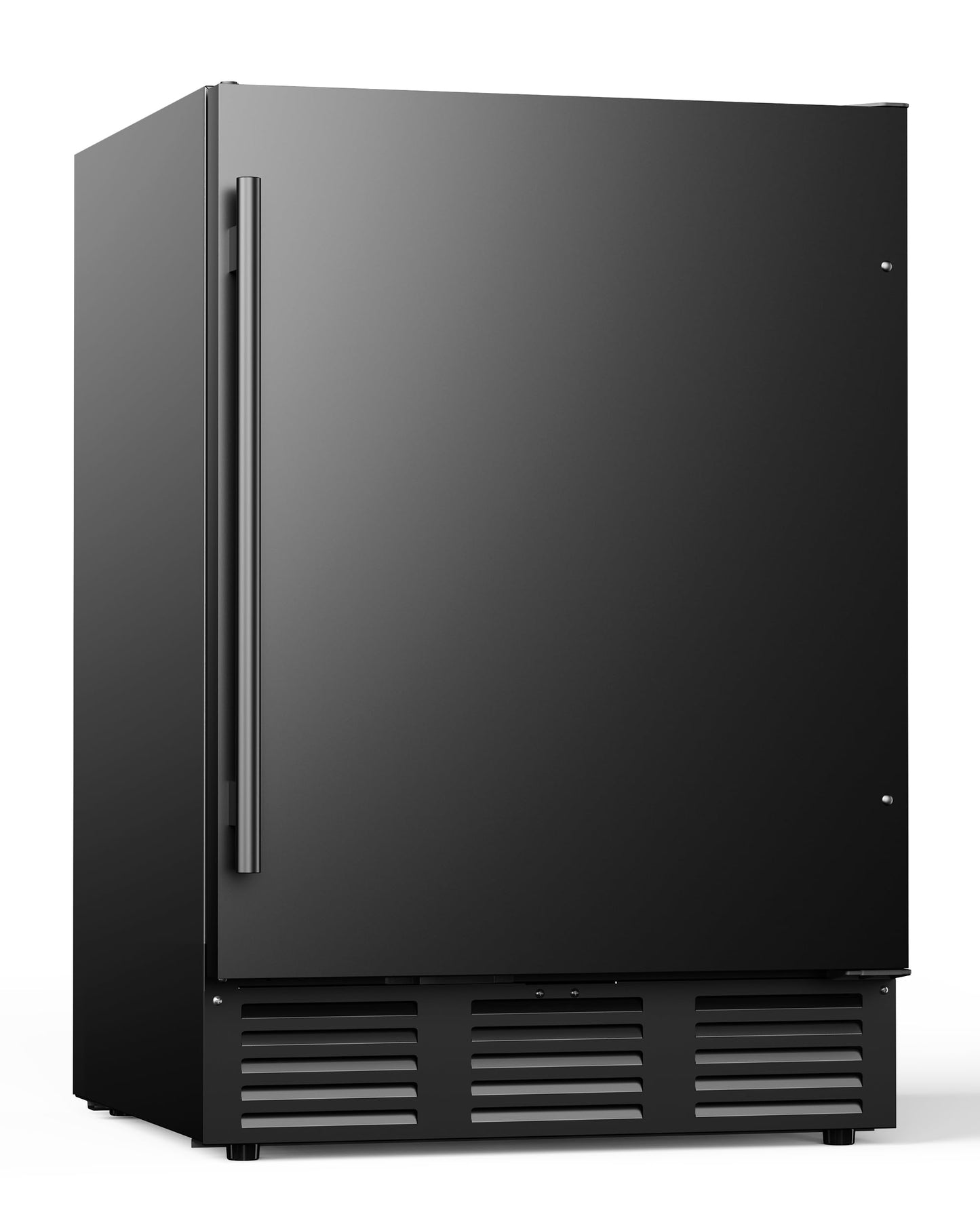 ICEVIVAL 24 Inch Beverage Refrigerator, 180 Can Under Counter Fridge, Stainless Steel Outdoor Fridge for Patio & Outdoor Kitchen, Outdoor Refrigerator for Soda, Beer, Built-in & Freestanding(Black)