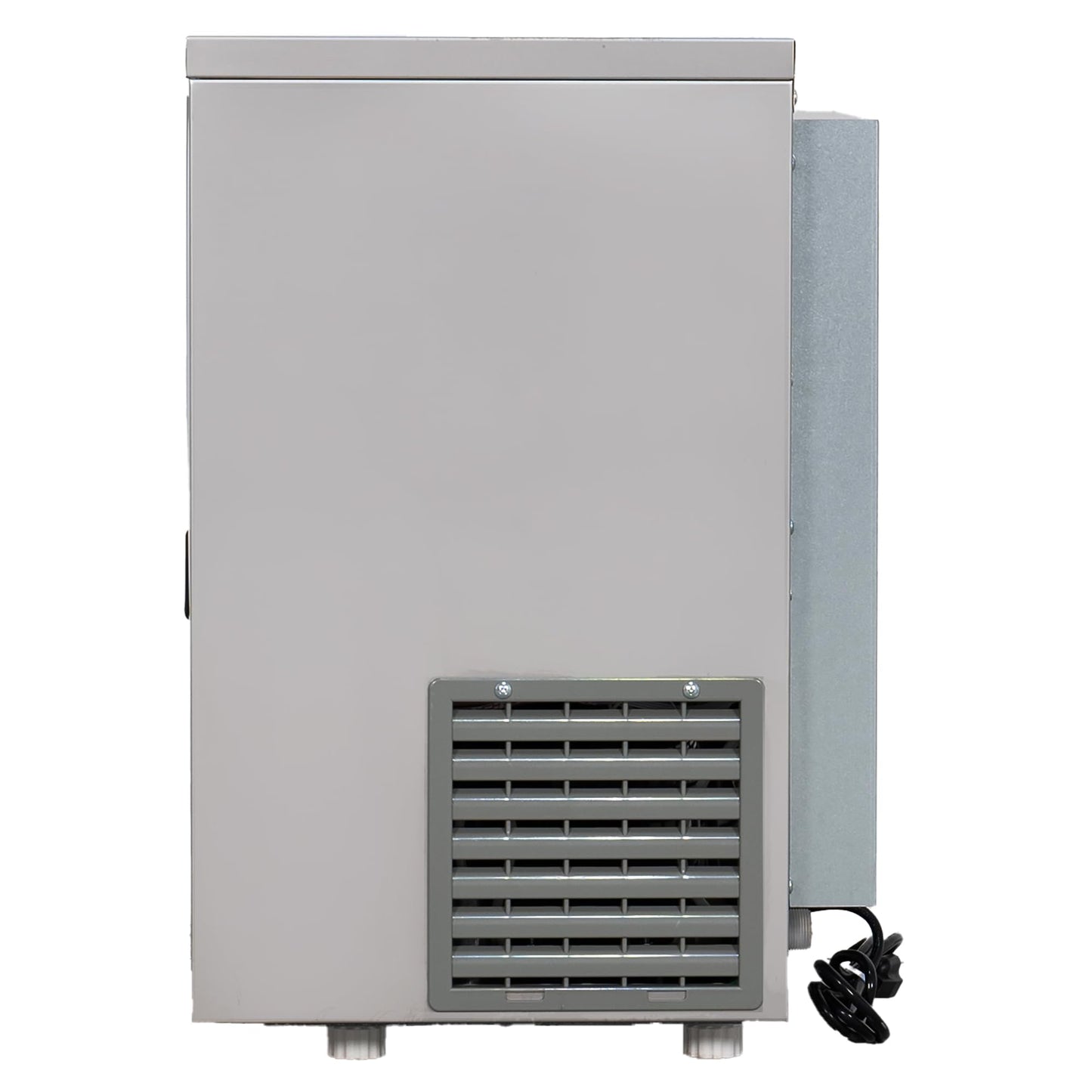 SPT SZB-22 44-lb Automatic Flake Ice Maker in Stainless Steel with Inline Water Filter
