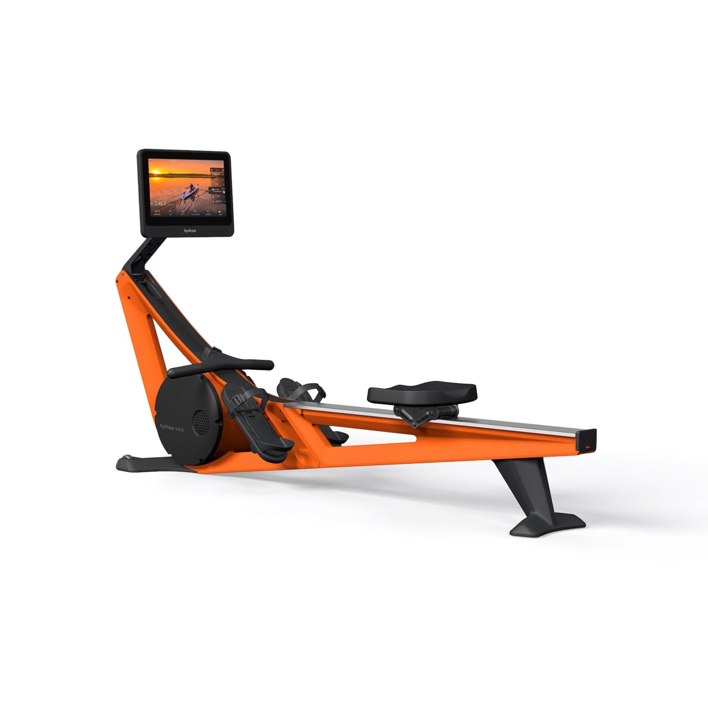 Hydrow Wave Rowing Machine for Home with Immersive 16'' HD Touchscreen - Live Row Machine Home Workout, Magnetic Drag Technology, 375 lb Weight Capacity Magnetic Rower - 30-Day Trial & 1-Year Warranty