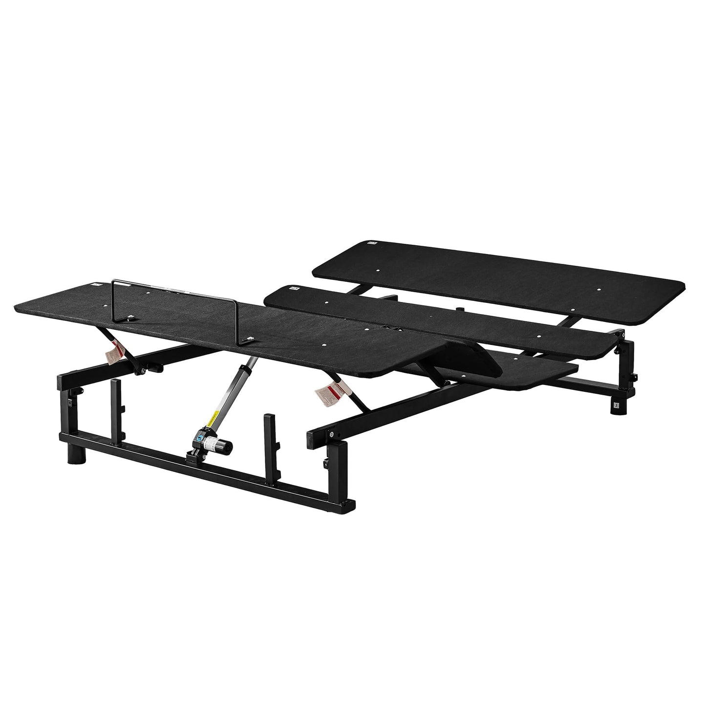 KEIKI Adjustable Bed Base Frame Queen Size with Wireless Remote, Head and Foot Incline, Zero Gravity Electric Bed Frame, Quiet Motor, 750LBS Capacity, Easy Assembly, Black