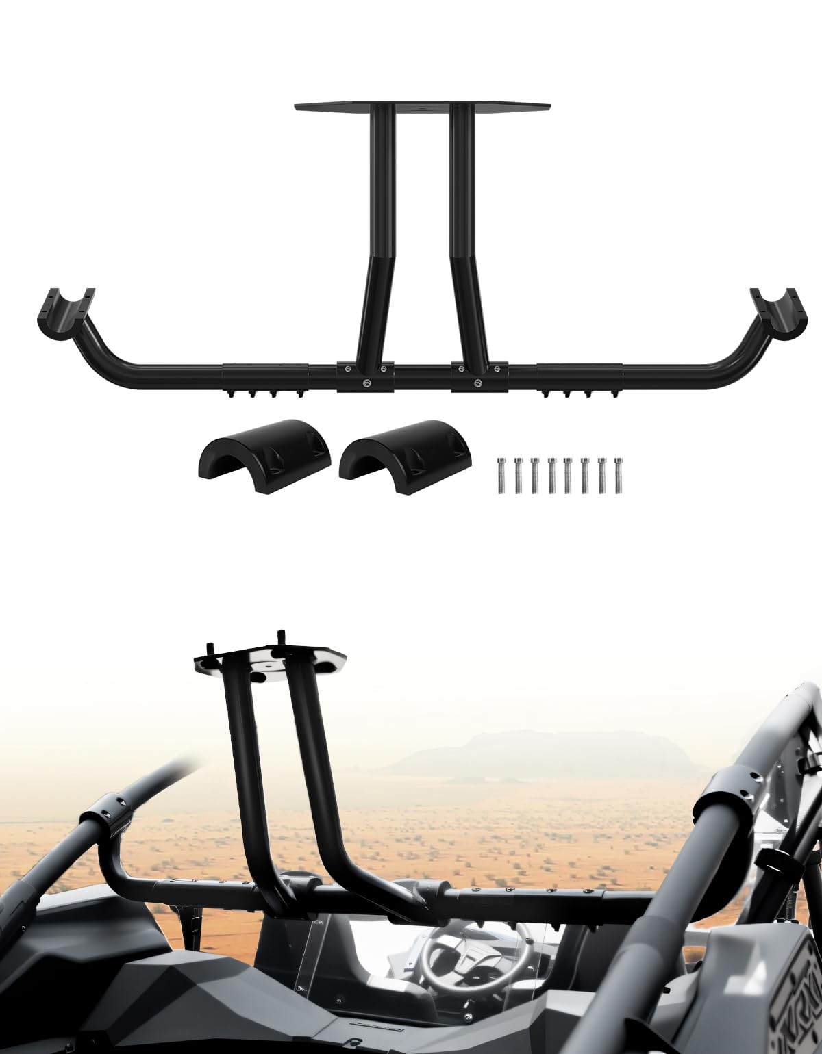 XATVXUTV Spare Tire Carrier for Kawasaki Teryx KRX 1000