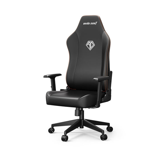 Anda Seat MANA Gaming Chair for Adults - Ergonomic Black Leather Game Chairs with Adjustable Armrest, Comfortable Office Chair with Lumbar Support, Heavy Duty Wide Computer Seat for Home & Work