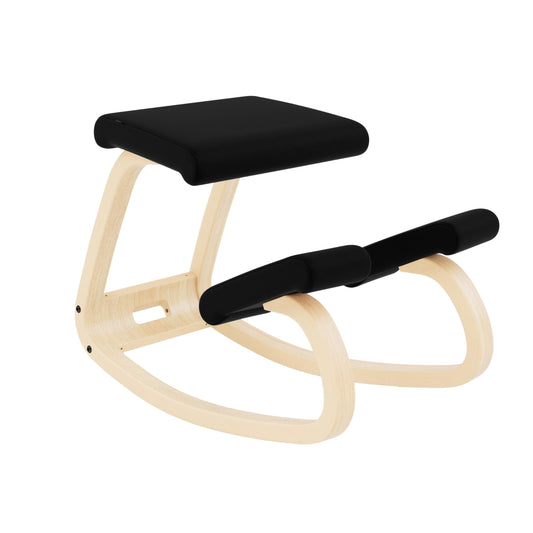 Varier Premium Ergonomic Kneeling Office Chair – Heavy Duty Posture Corrector Seating, Luxury Home Office Desk Chair, Adjustable Office Chair Solution for Back Pain Alleviation
