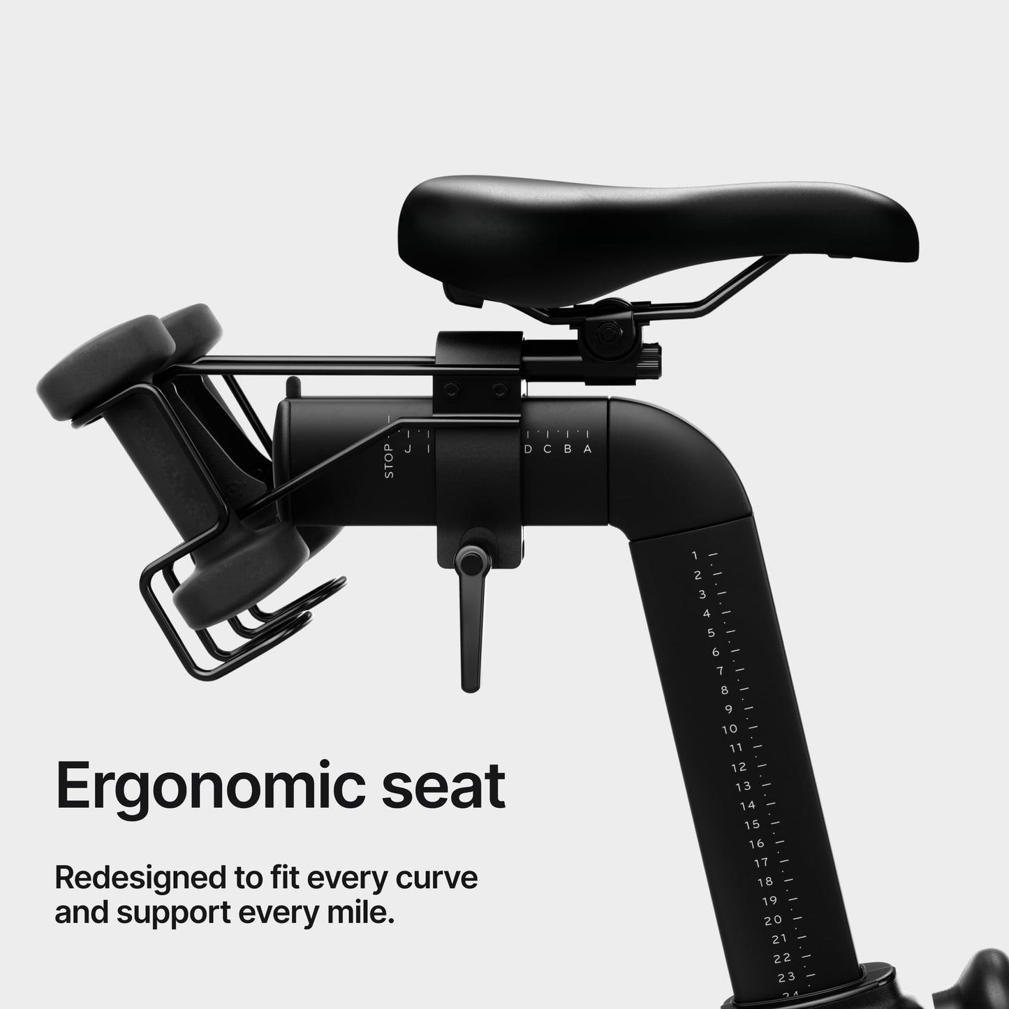 Peloton Exercise Cross Training Bike, Indoor Stationary Spin Bike for Home Workouts, Space-Friendly Exercise Equipment for Cardio and strength Workout & Indoor Cycling