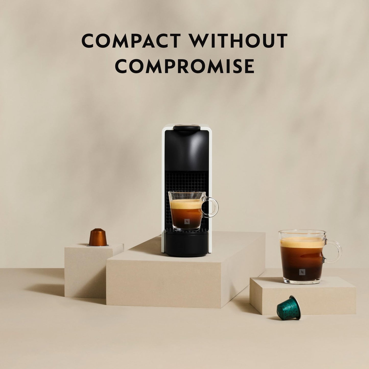 Nespresso Essenza Mini Espresso Machine by Breville, Piano Black