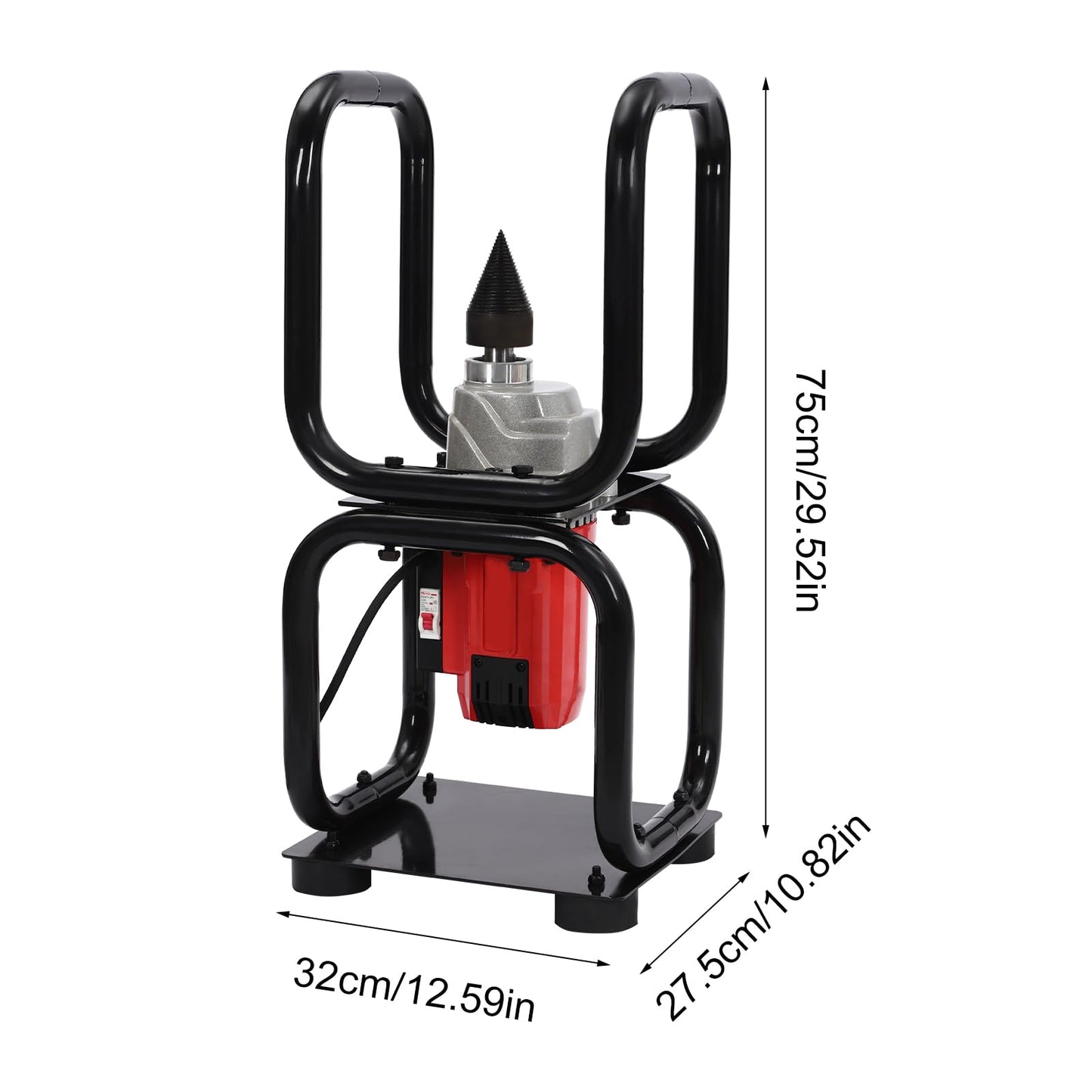 RIAHNEAH Log Splitter, Wood Splitter Electric Powered, Electric Firewood Splitting Machine, 3.3kw Electric Wood Splitter 110v
