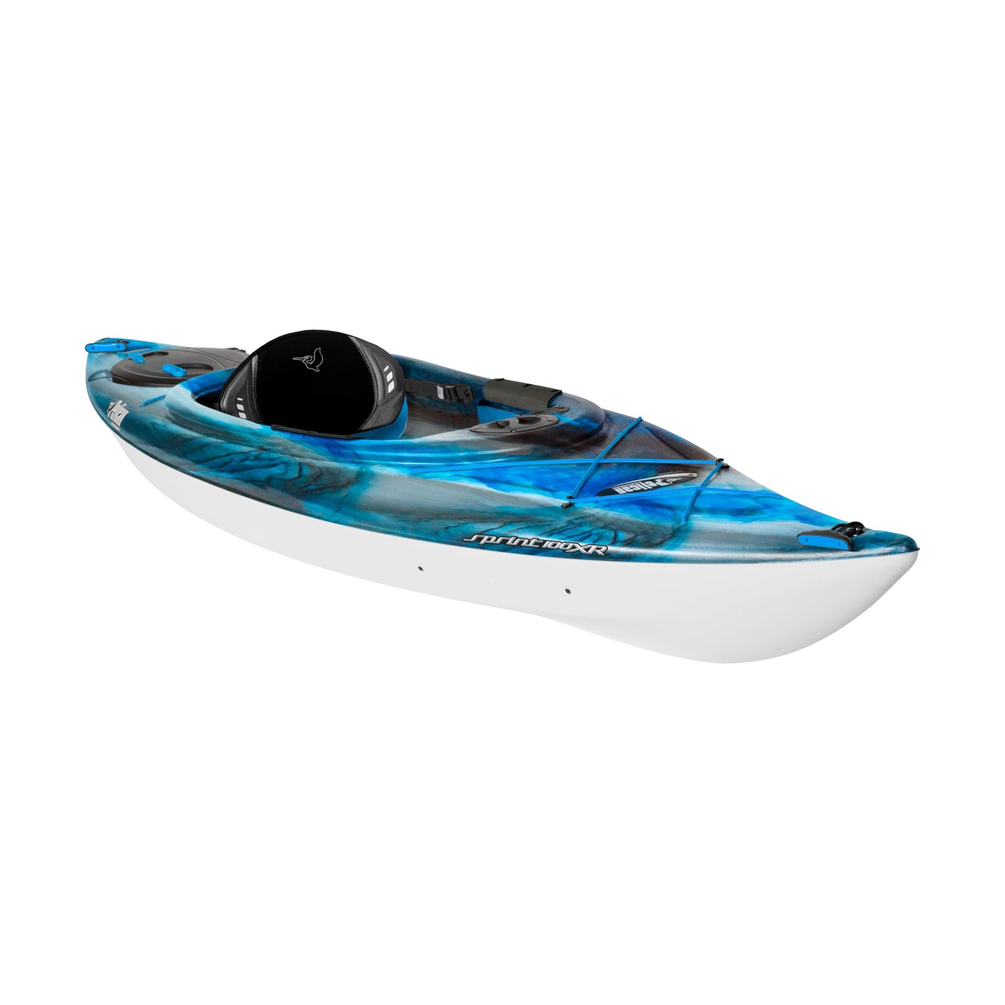 Pelican Sprint XR - Sit-in Kayak - Lightweight one Person Kayak - 10.75 ft - Blue