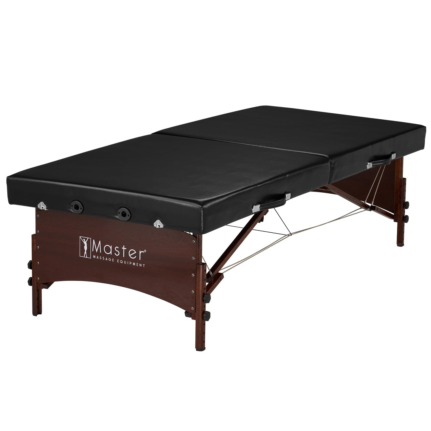 Master Massage Canoga Low Height Extra Wide Portable Massage Table, Yoga, Thai Massage & Rehabilitation Station Bed