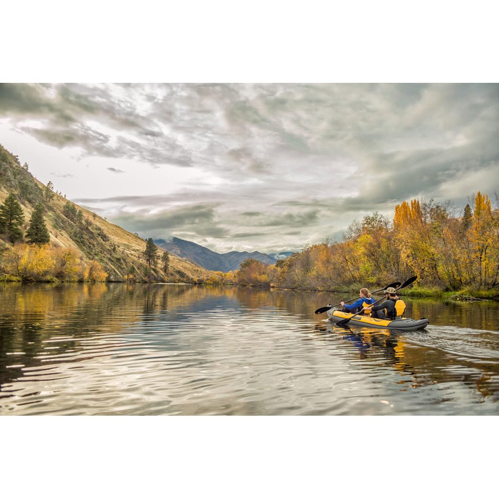 Advanced Elements Island Voyage 2 Inflatable Kayak, Yellow