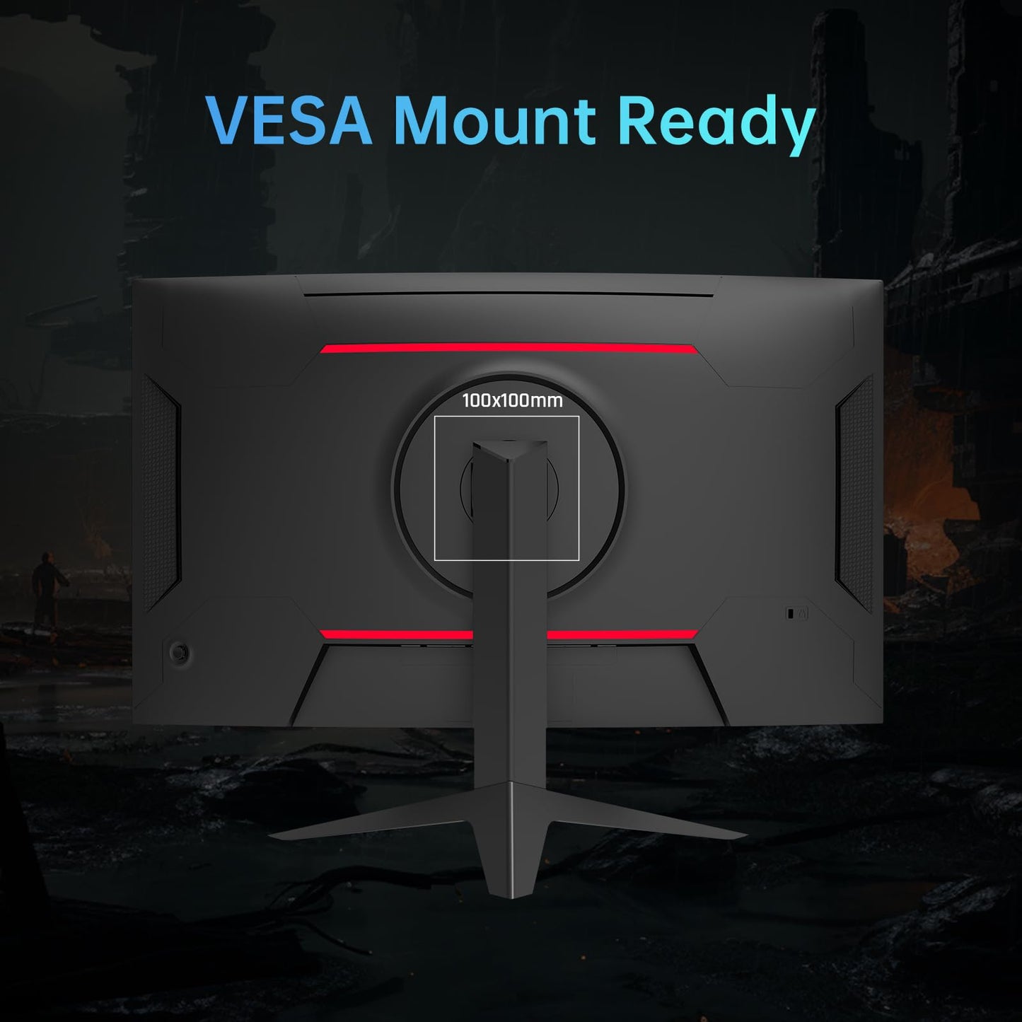KTC 32 inch 240Hz Curved Gaming Monitor, 1500R 1080P Curved Monitor 1ms, Adaptive Sync, HDR10, 125% sRGB, HDMI 2.0 x2 & DP1.4 x1, VESA, Tilt Adjustable,Xbox PS5 Switch, Black, H32S17F