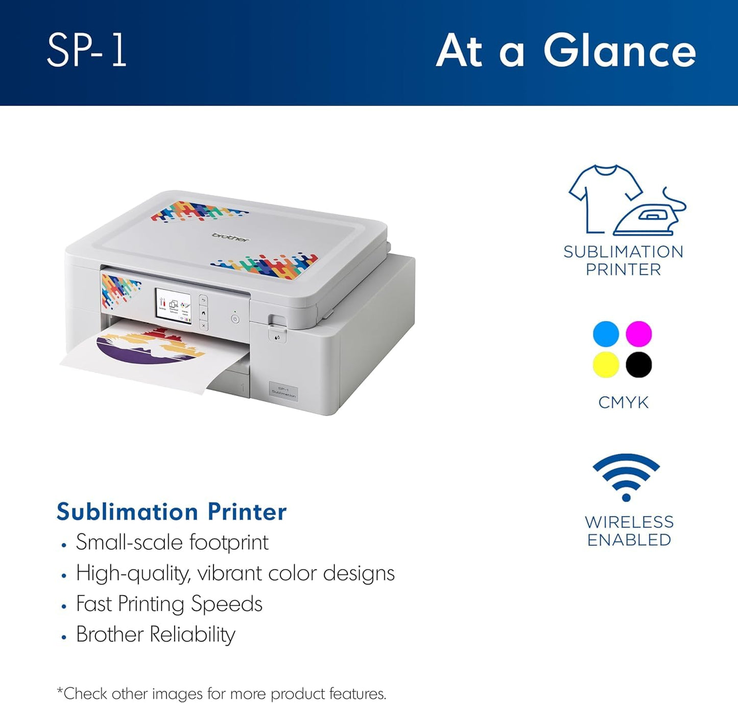 Brother Sublimation Printer and Black Ink Cartridge