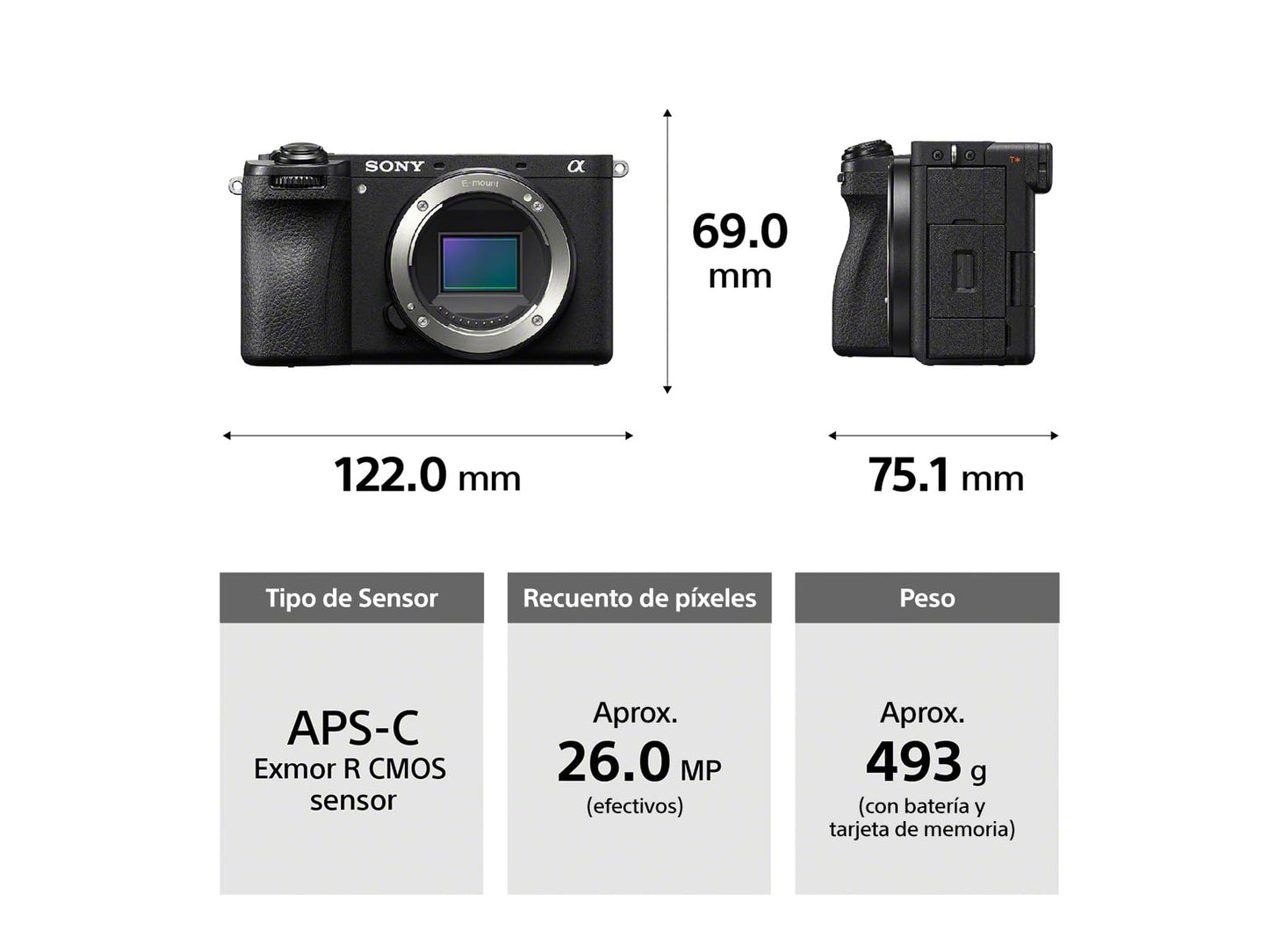 Sony Alpha 6700 – APS-C Interchangeable Lens Camera with 26 MP Sensor, 4K Video, AI-Based Subject Recognition, Log Shooting, LUT Handling and Vlog Friendly Functions, Black