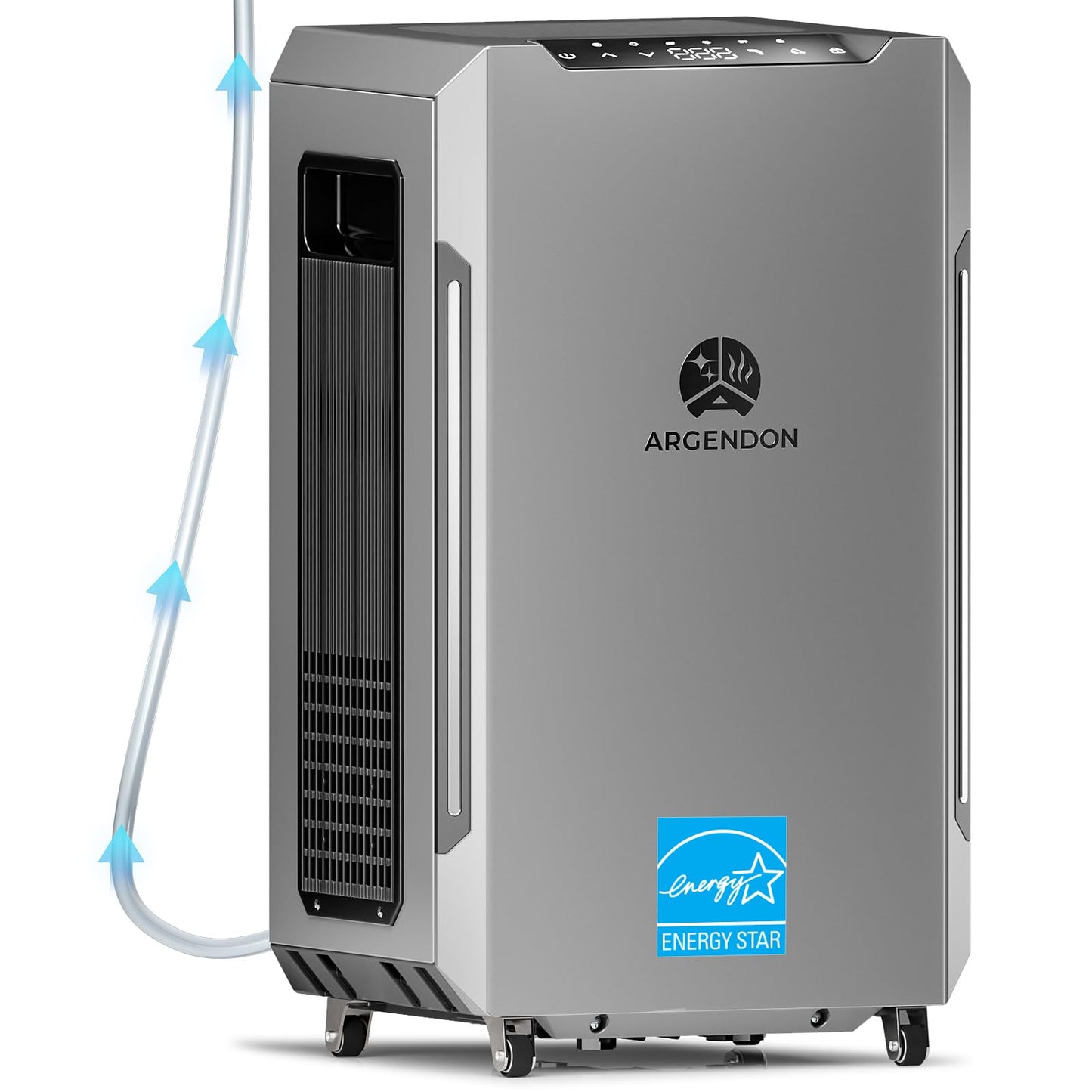 ARGENDON 70 PPD Energy Star Dehumidifier for Basement, Commercial Dehumidifier with Pump and Drain Hose - High-Capacity Moisture and Humidity Control for Homes, Industrial Use, and Large Space