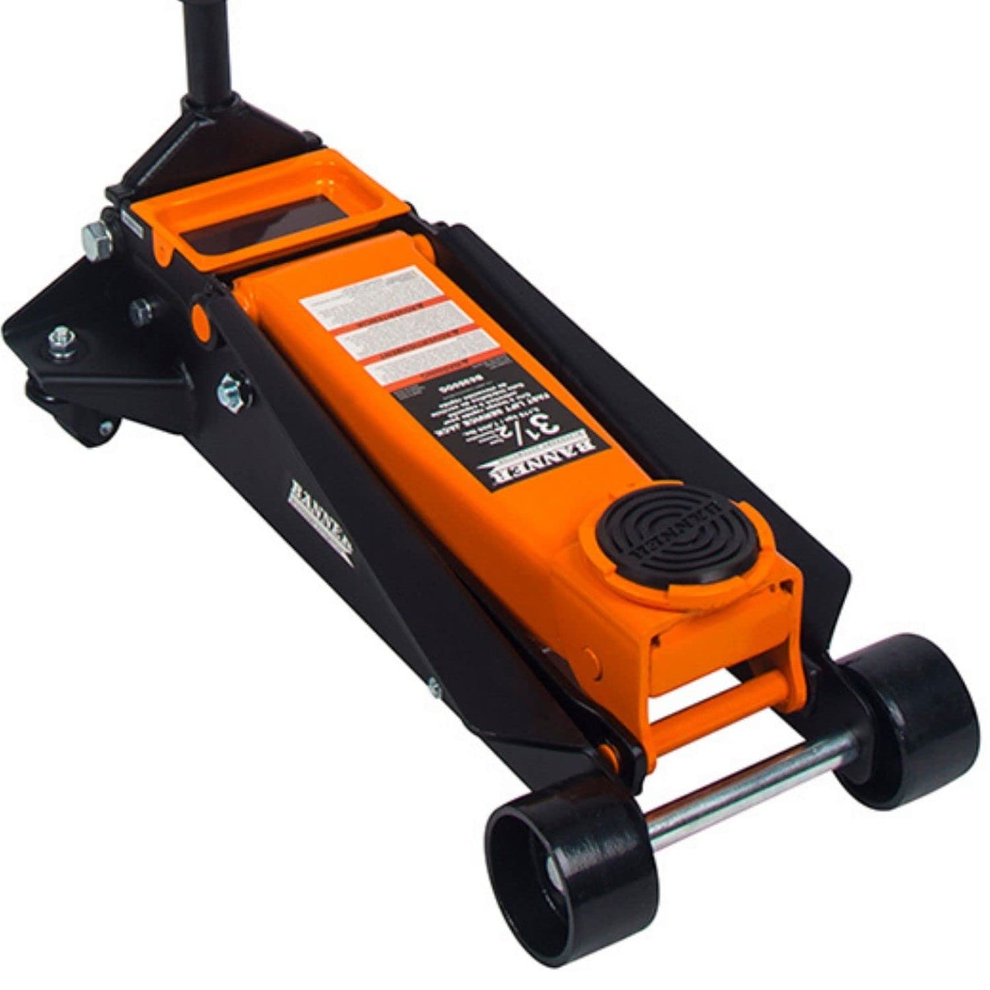Blackhawk Banner 3.5 Ton Floor Jack - Professional Heavy Duty Hydraulic Lift for Car Truck SUV