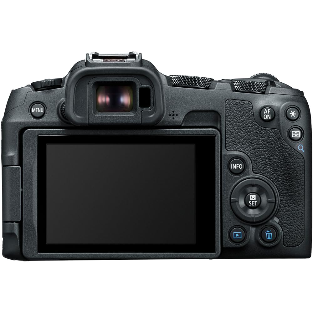 Canon EOS R8 Full Frame Mirrorless Camera + RF 24-50mm F4.5-6.3 is STM Lens 5803C012 Bundle with Lexar Premium 64GB SDXC Memory Card, Deco Essentials Camera Bag and Corel Photo Video Suite