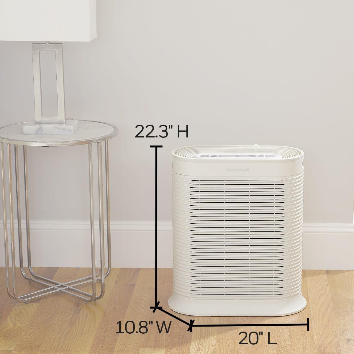 Honeywell AllergenPlus HEPA Air Purifier for Home, 2250 Ft² Rooms in 1 hour, Reduces Allergens, Dust, Pollen, Smoke, Pet Dander, Odors, White, HPA304