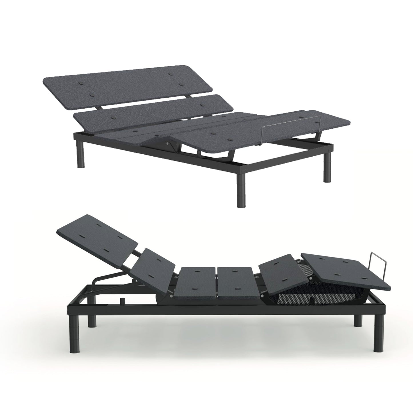 Cosmo Vienna Adjustable Bed Base | Adjustable Bed Frame | Head and Foot Incline, Nightstand Reach, Wireless Remote, Low Profile, Minimalist, Easy Assembly, Quiet Motor, Space Efficient | Queen Size