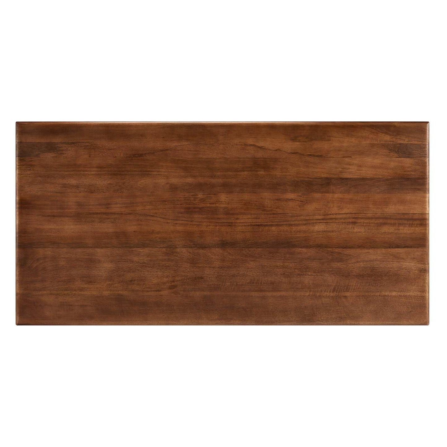 Modway EEI-6593-WAL Rivian Rectangular 70" Wood Dining Table, Walnut