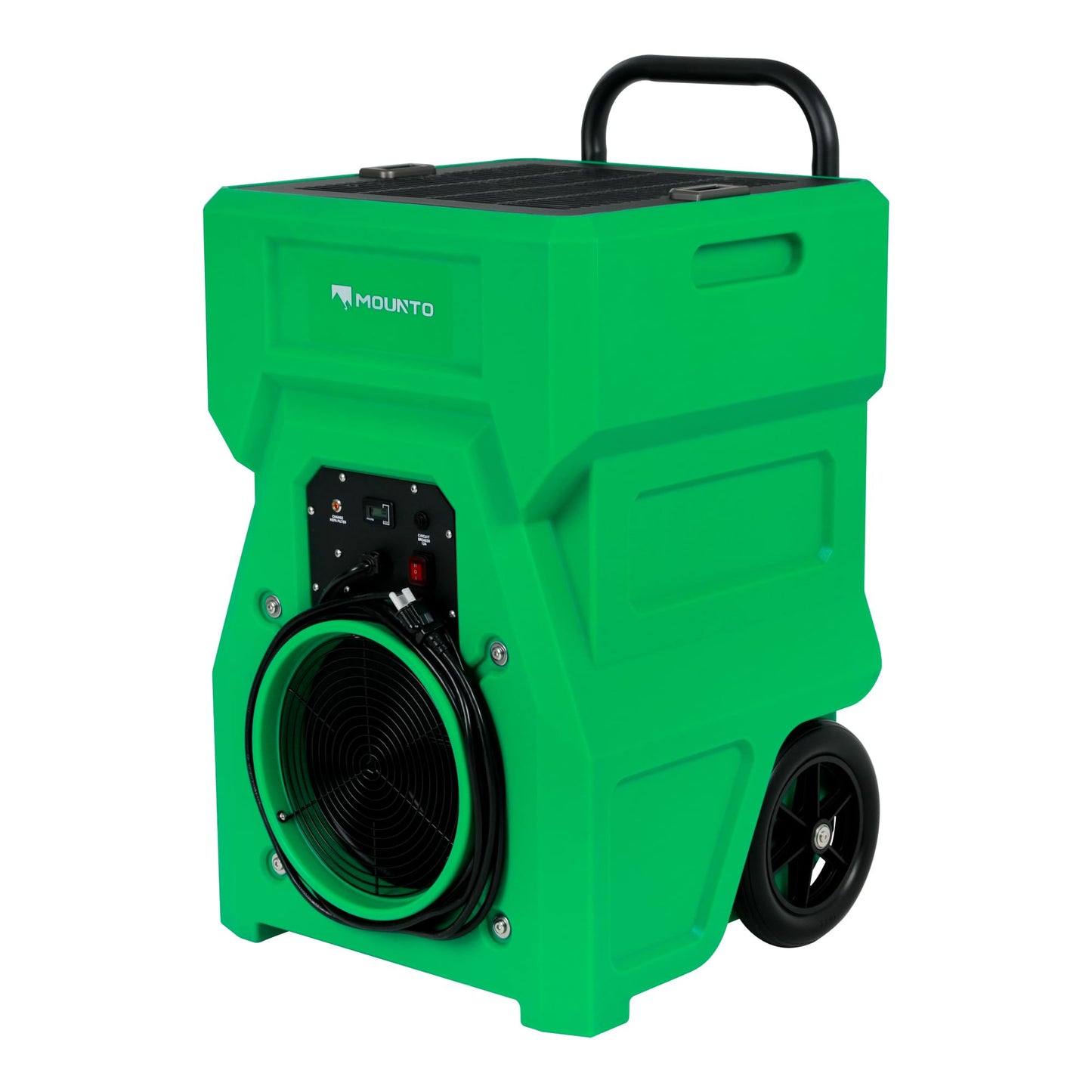 MOUNTO 1000cfm Portable Industrial Air Purifier Negative Air Scrubber - Powerful 1HP Motor, True HEPA Filter, 2-Speed, Handle and wheels 3-Year Warranty