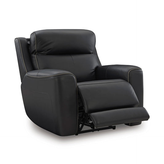 Signature Design by Ashley 5Z-Dreamlight Urban Power Recliner with Adjustable Headrest and USB Charging, Black