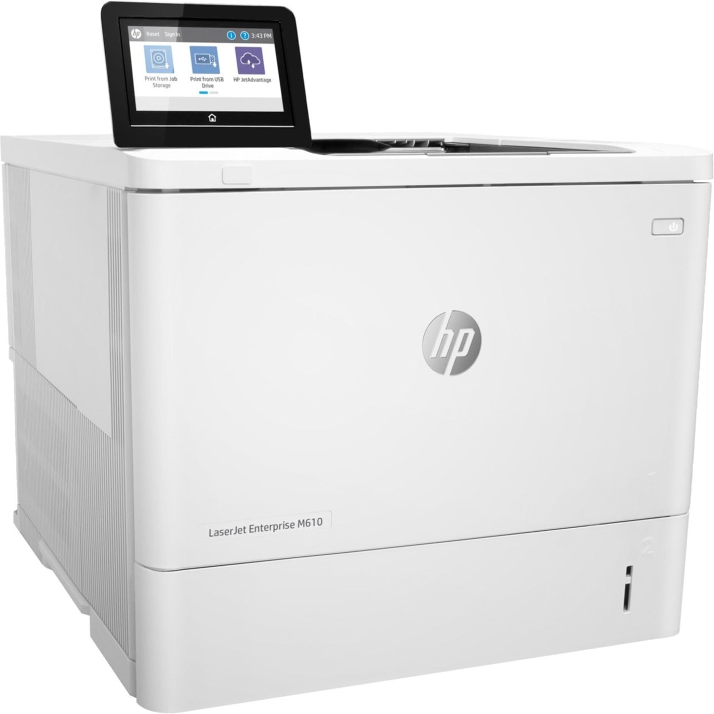 HP LaserJet Enterprise M610dn Monochrome Printer with Built-in Ethernet & 2-Sided Printing (7PS82A)