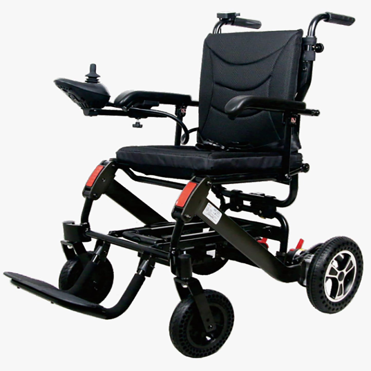 Electric Wheelchairs for Adults, Lightweight Electric Wheelchair for Seniors, Aluminum Motorized Wheelchair with 10AH Battery, 9.3-Mile Range, Dual 250W Motors, Flip-Back Armrests, Black