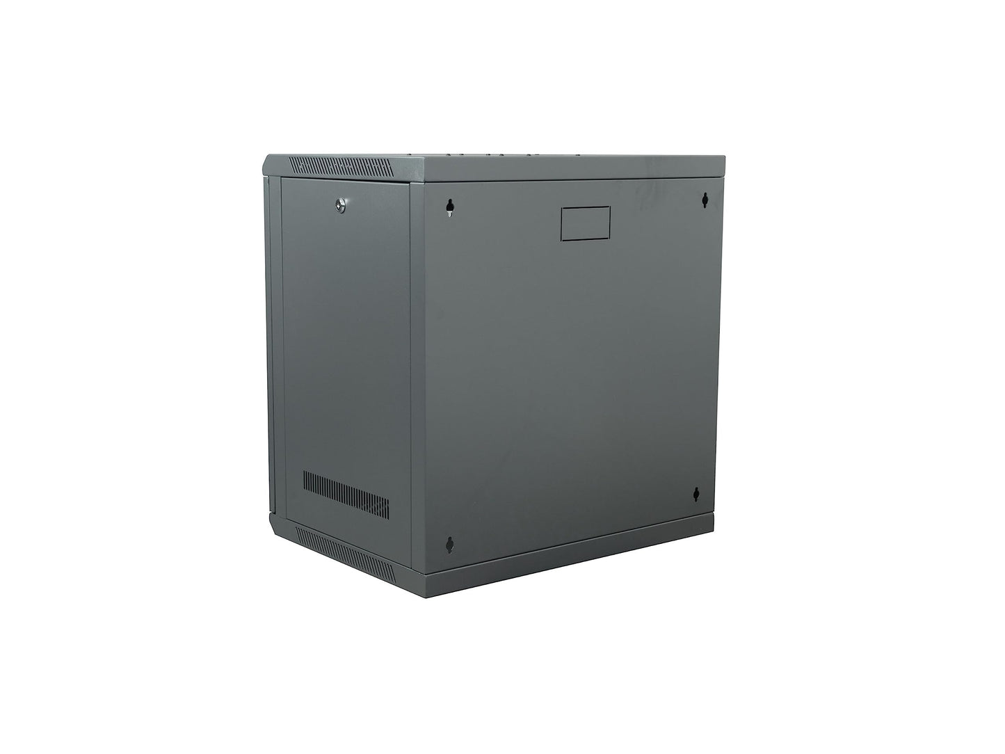 Networx 12U Wall Mount Server Cabinet - 18 Inch Depth, Acrylic Door, Flat Packed