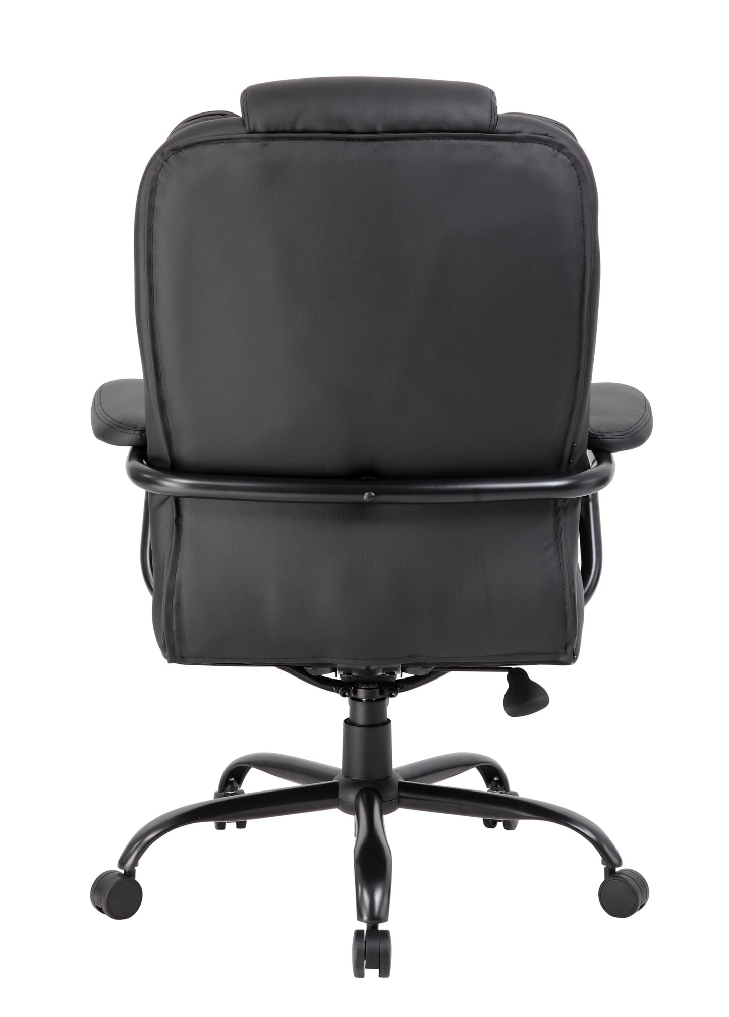 Boss Office Products Heavy Duty Executive Chair with 350lbs Weight Capacity in Black