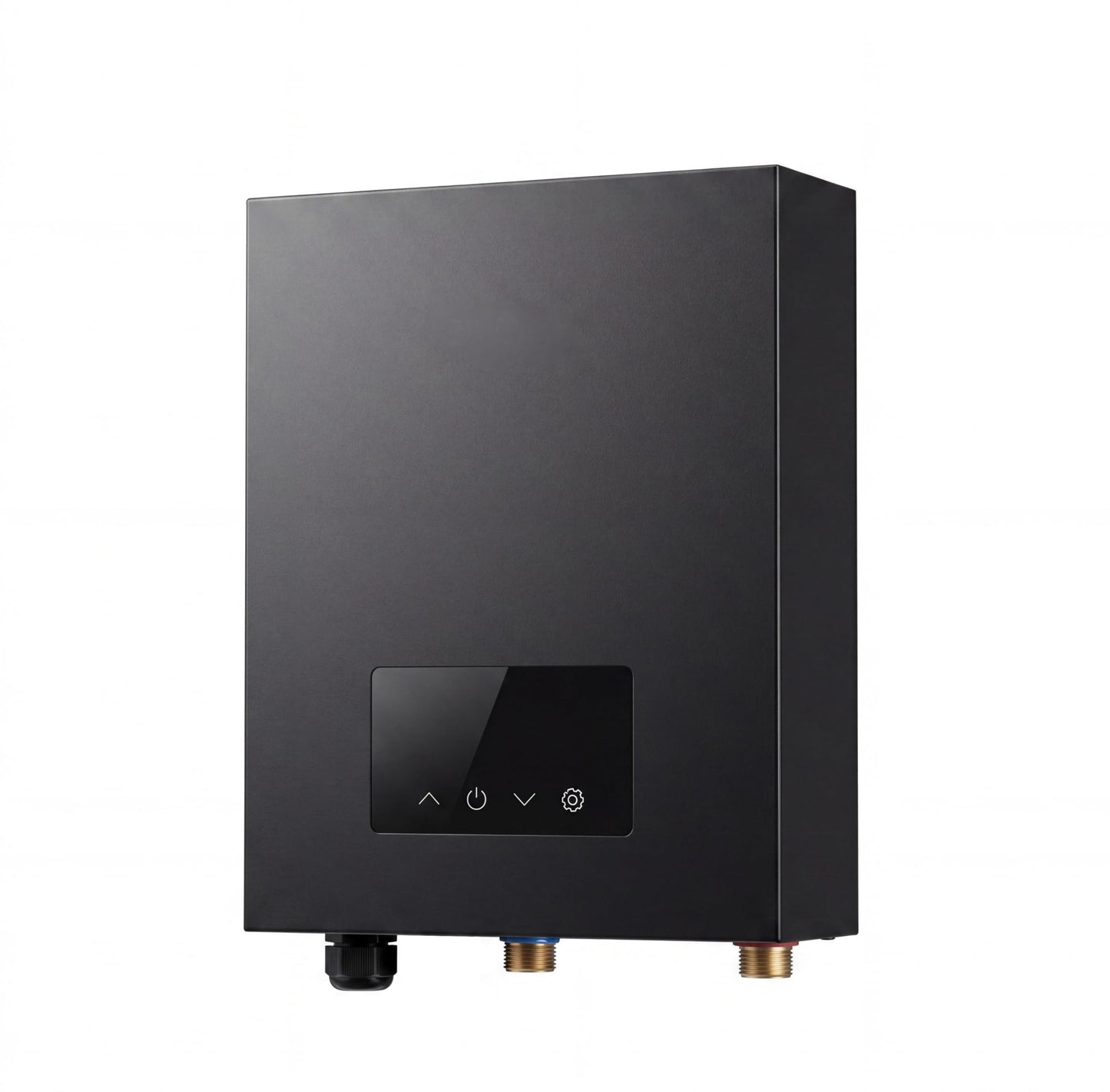 14kW 240V Tankless Water Heater Electric, Instant on-Demand Hot Water Heater with Smart Self-Modulating Technology, Compact Design for Point-of-Use Under Sink, Shower, and Kitchen, Gray