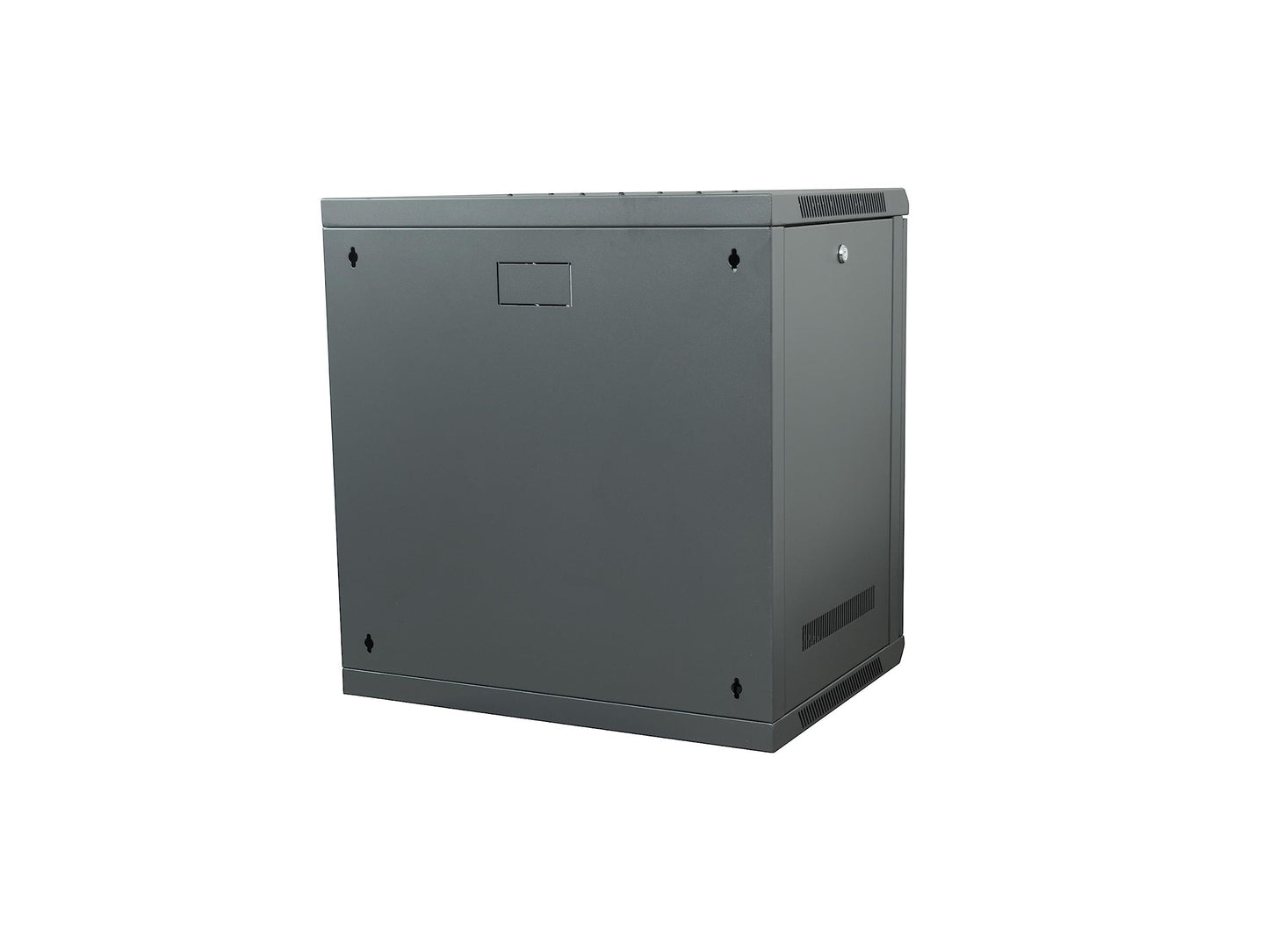 Networx 12U Wall Mount Server Cabinet - 18 Inch Depth, Acrylic Door, Flat Packed