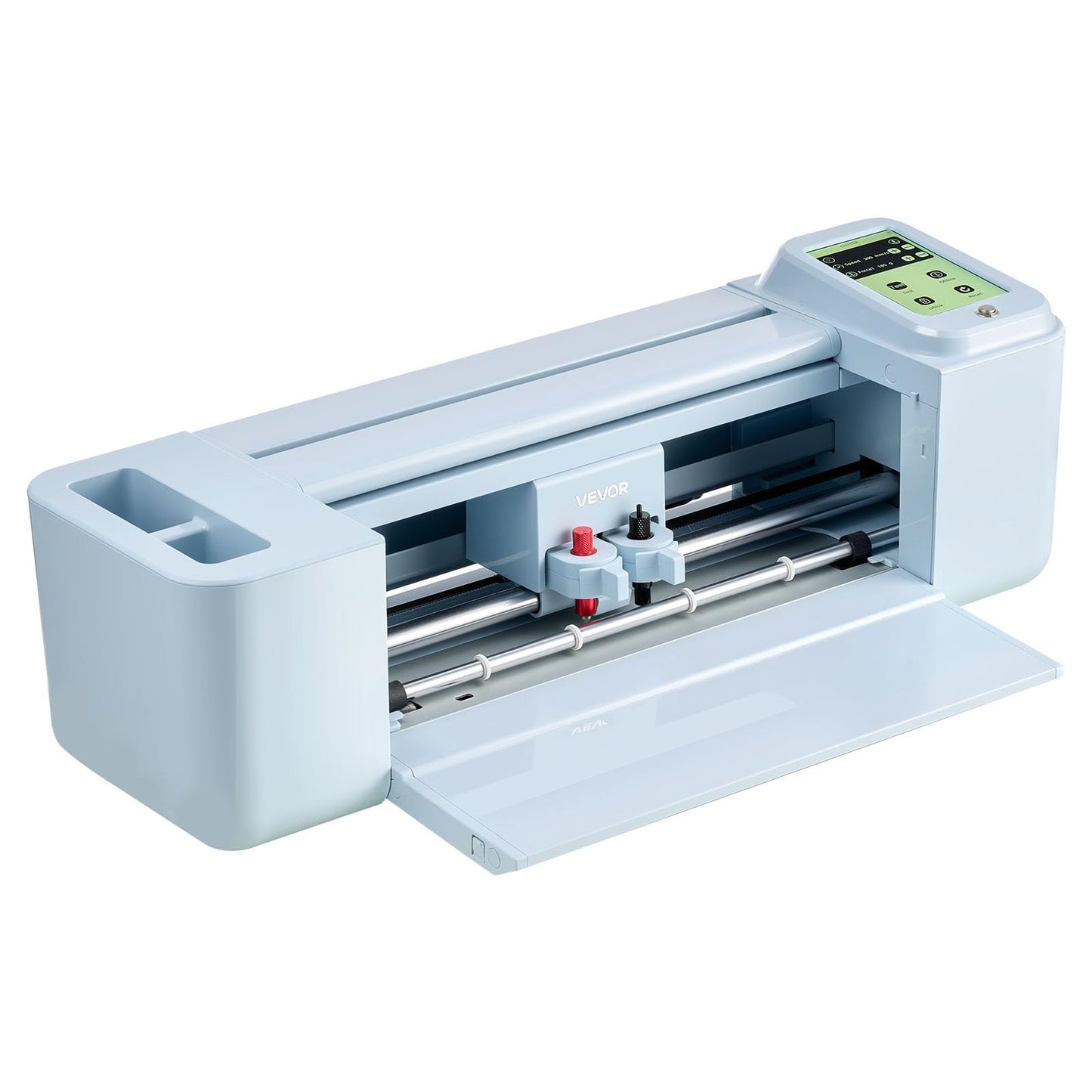 VEVOR Vinyl Cutting Machine, 12 in, Touchscreen-Controlled Vinyl Cutter, 20000+ Built-in Design Resources, Compatible with Mac, Windows, Android and iOS, for Creating Customized Crafts Cards, Decor