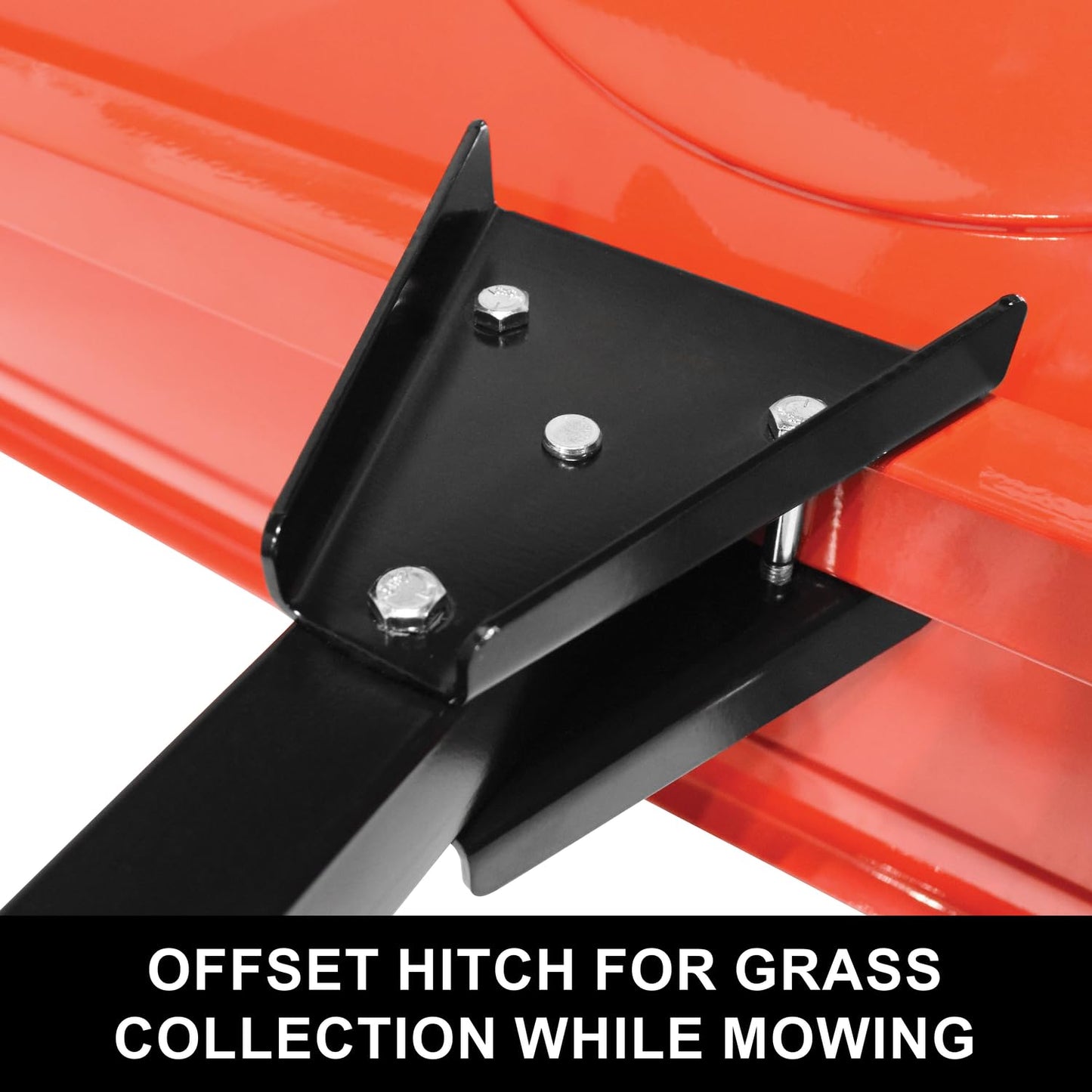Craftsman Universal Tow Behind Lawn Sweeper, 42 Inch High Speed Lawn Sweeper with 20 Cu Ft Flow Thru Hopper Bag