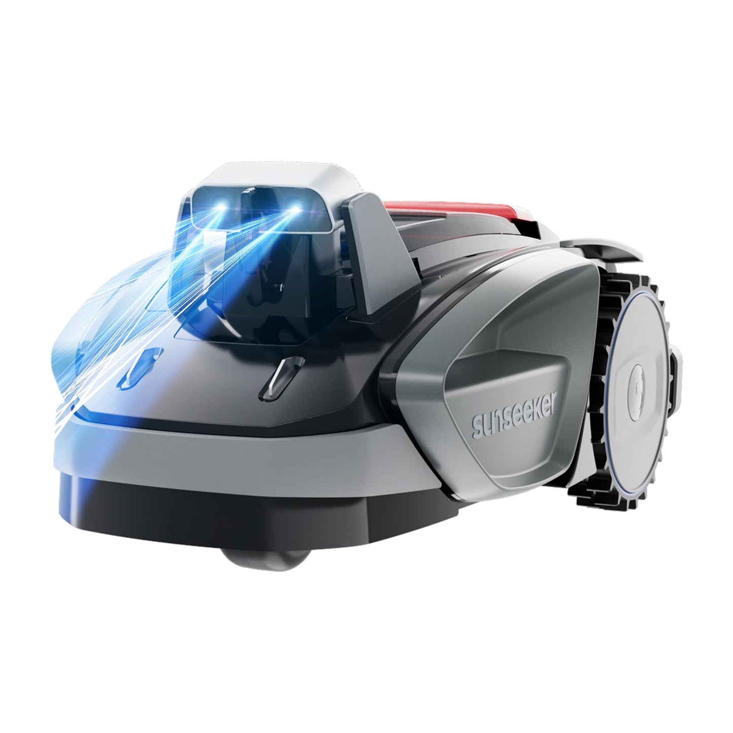 Sunseeker V3 Wireless Robot Lawn Mower for Small Yards, 0.15 Acre/6,400 Sq. Ft., Vision AI Obstacle Detection, One-Click Start, App Control, Auto Recharge, 42% Slope