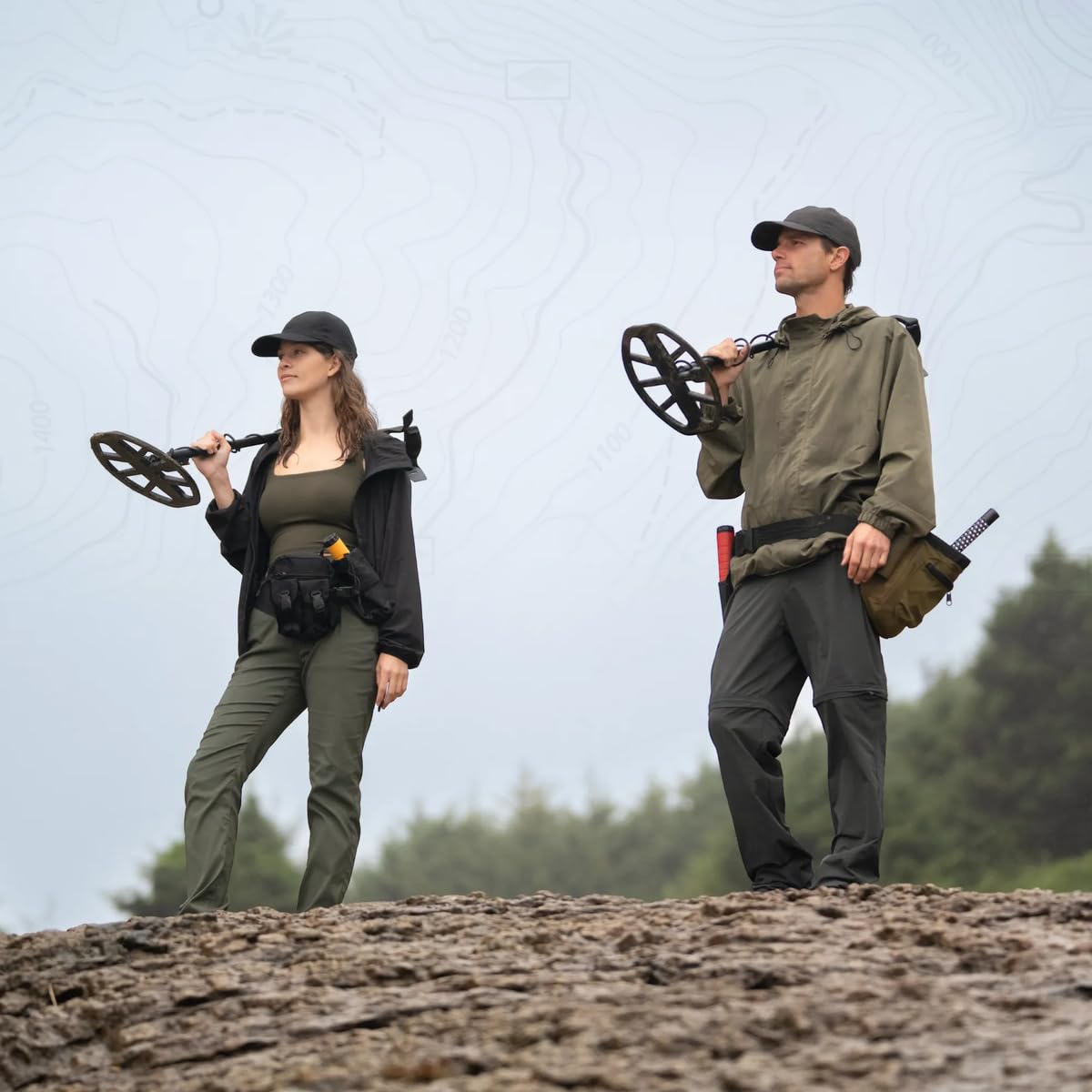 MINELAB Vanquish 560 Fully-Automatic Lightweight Waterproof Metal Detector with Multi-IQ Technology, Includes V12X 12" Double-D Coil and Wired Headphones