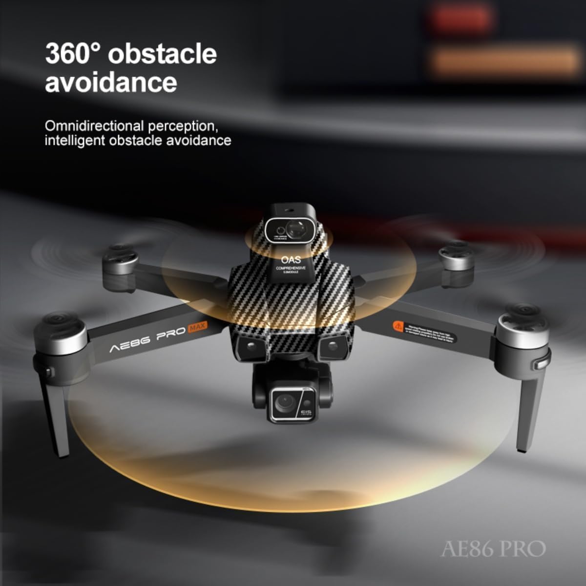 Cyaxzolp AE86ProMax+Drones with Camera for Adults 4K Video,Touch Screen Tablet Remote and 3-Axis Mechanical Gimbal, 5G Digital Transmission, 360° Laser Obstacle Avoidance, GPS Auto Return,Three 8000mAh 45 Mins Long Endurance, 500g Payload, Smart Follow Wa