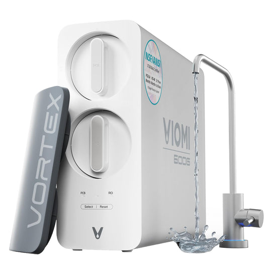 VIOMI 600GPD RO Water Filtration System, TDS and PFOS/PFOA Reduction, 9-Stage Reverse Osmosis Water Filter, NSF/ANSI 42, 53, and 372 Certified, Tankless Reverse Osmosis System Under Sink with Faucet