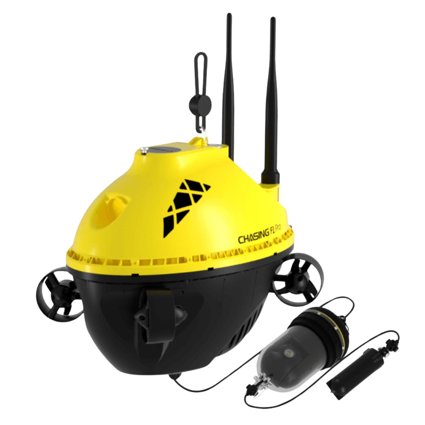 Chasing F1 Pro Fish Finder Underwater Drone | Underwater Rotatable Fishing Camera, Yellow
