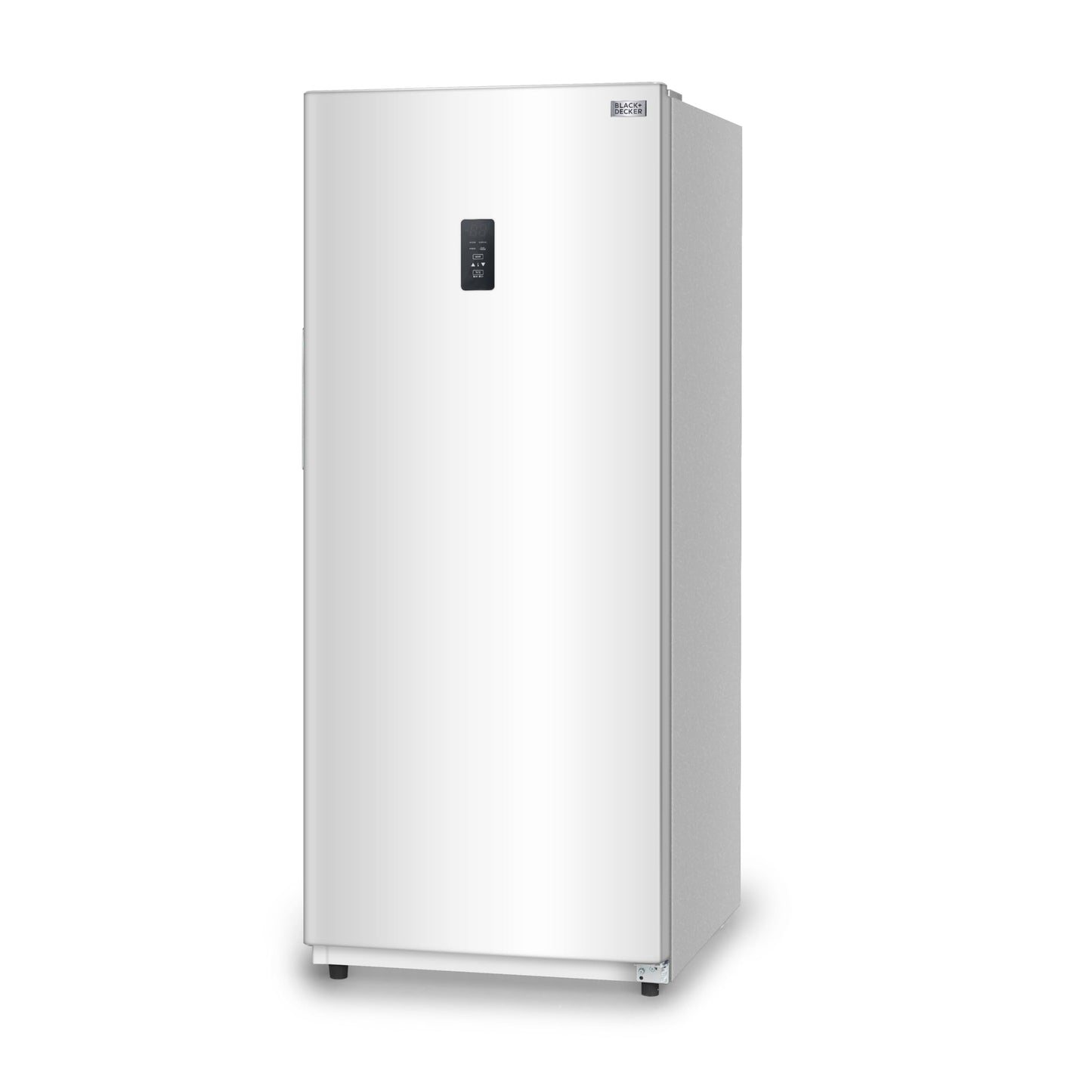 BLACK+DECKER 14 Cu. Ft. Convertible Freezer Refrigerator, Upright Freezer with Glass Shelves, ENERGY STAR rated, Frost Free, BUC1400XW, White