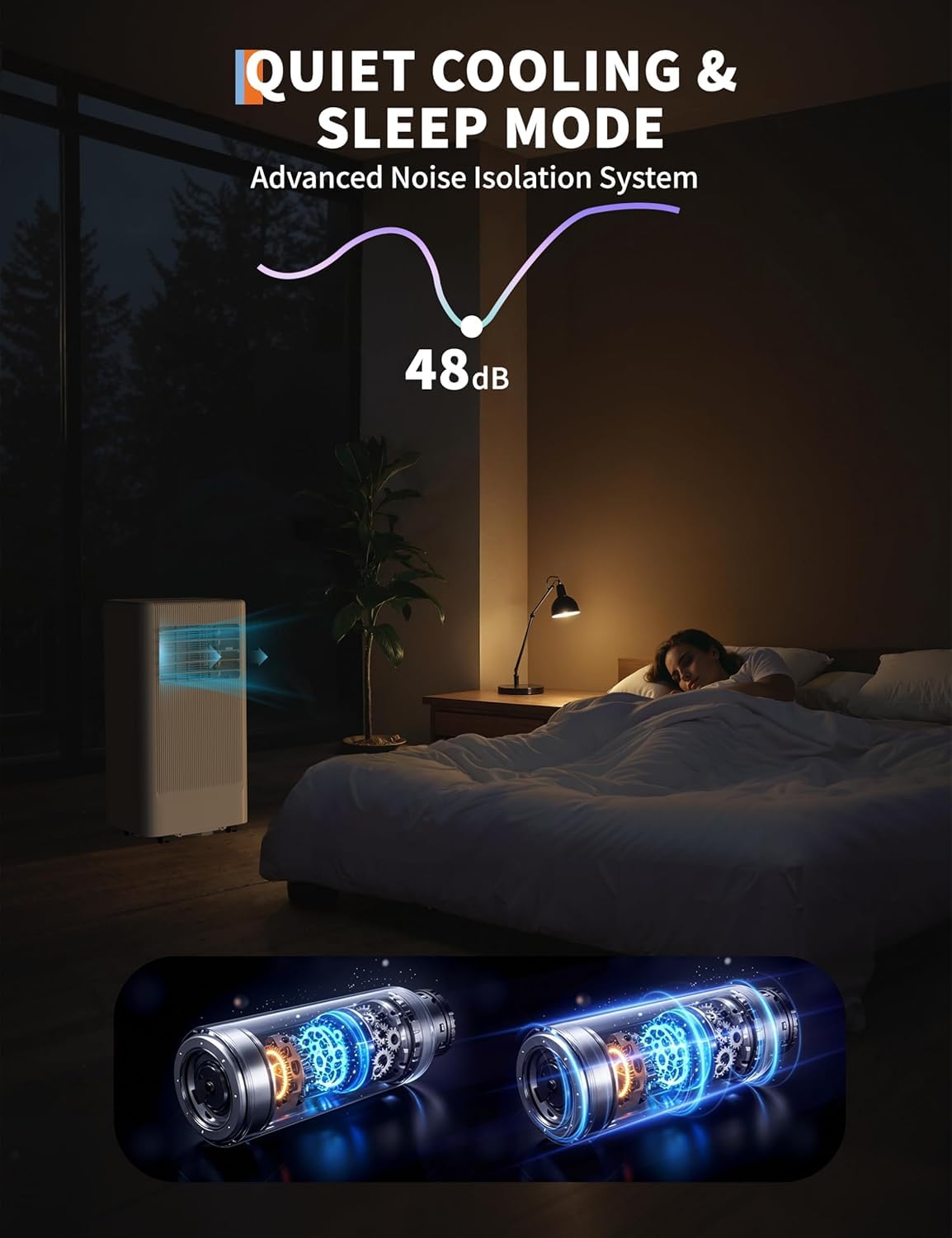 Garvee 10,000 BTU Portable Air Conditioner, 3-in-1 Portable AC Unit with Cool, Dehumidifier & Fan Modes, Covers Rooms up to 450 sq.ft, Sleep Mode, Remote Control, Timer & Full Window Kit