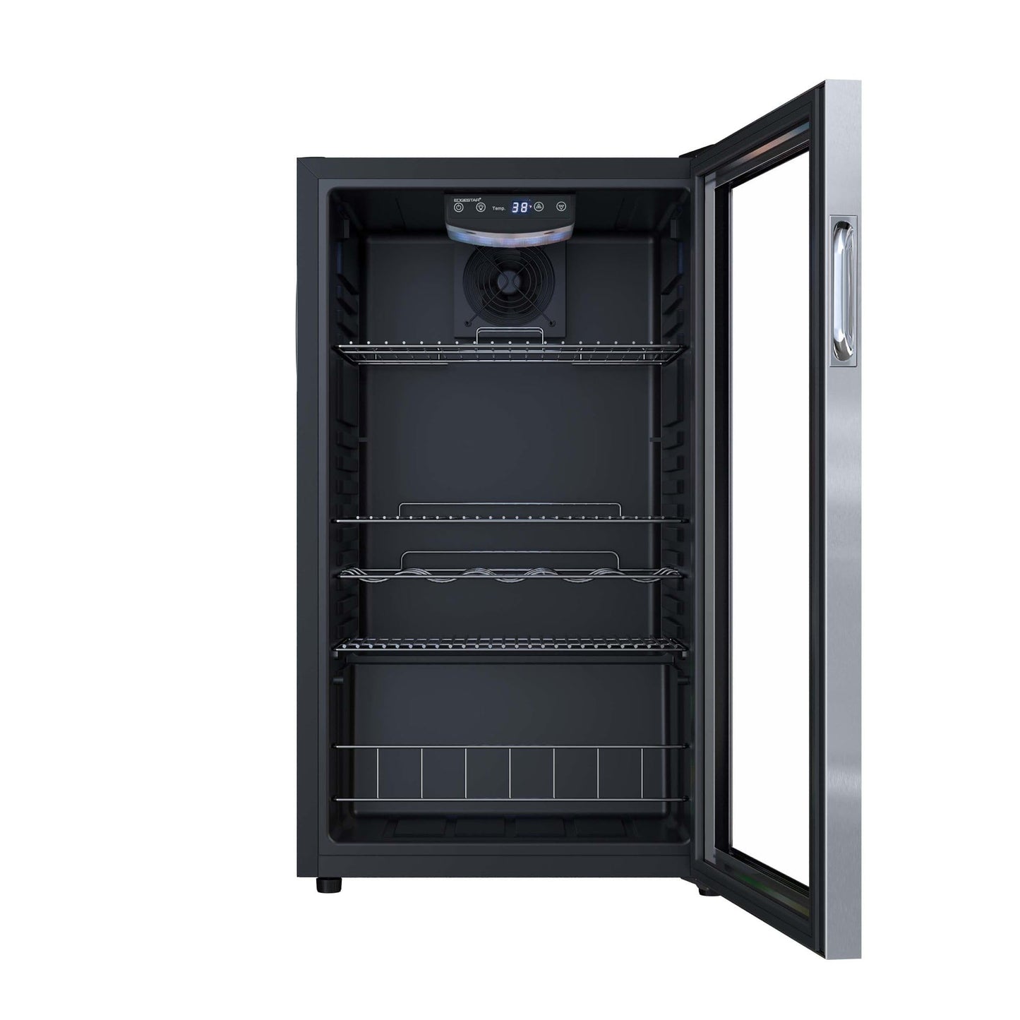 EdgeStar BWC121 19 Inch Wide 105 Can Capacity Extreme Cool Beverage Center - Stainless Steel