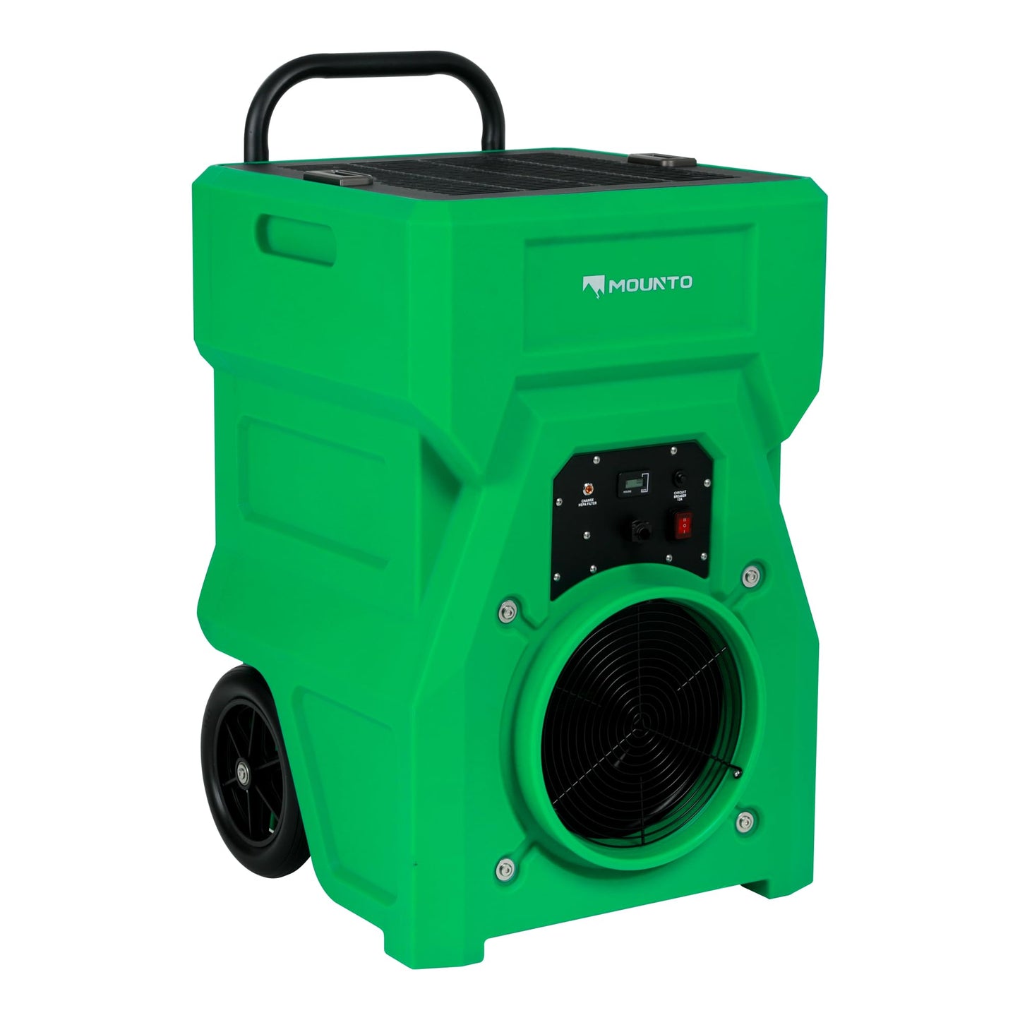 MOUNTO 1000cfm Portable Industrial Air Purifier Negative Air Scrubber - Powerful 1HP Motor, True HEPA Filter, 2-Speed, Handle and wheels 3-Year Warranty