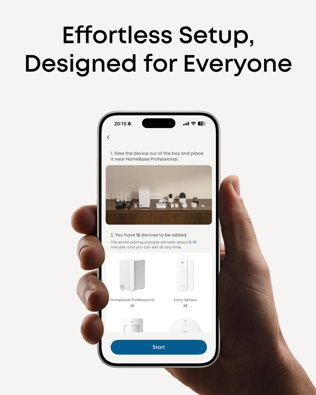 eufy ExpertSecure System E10, Home Security Center, 4G Connectivity and Battery Backup, Flexible Contract, Advanced Local AI, Compatible with eufy Security Products