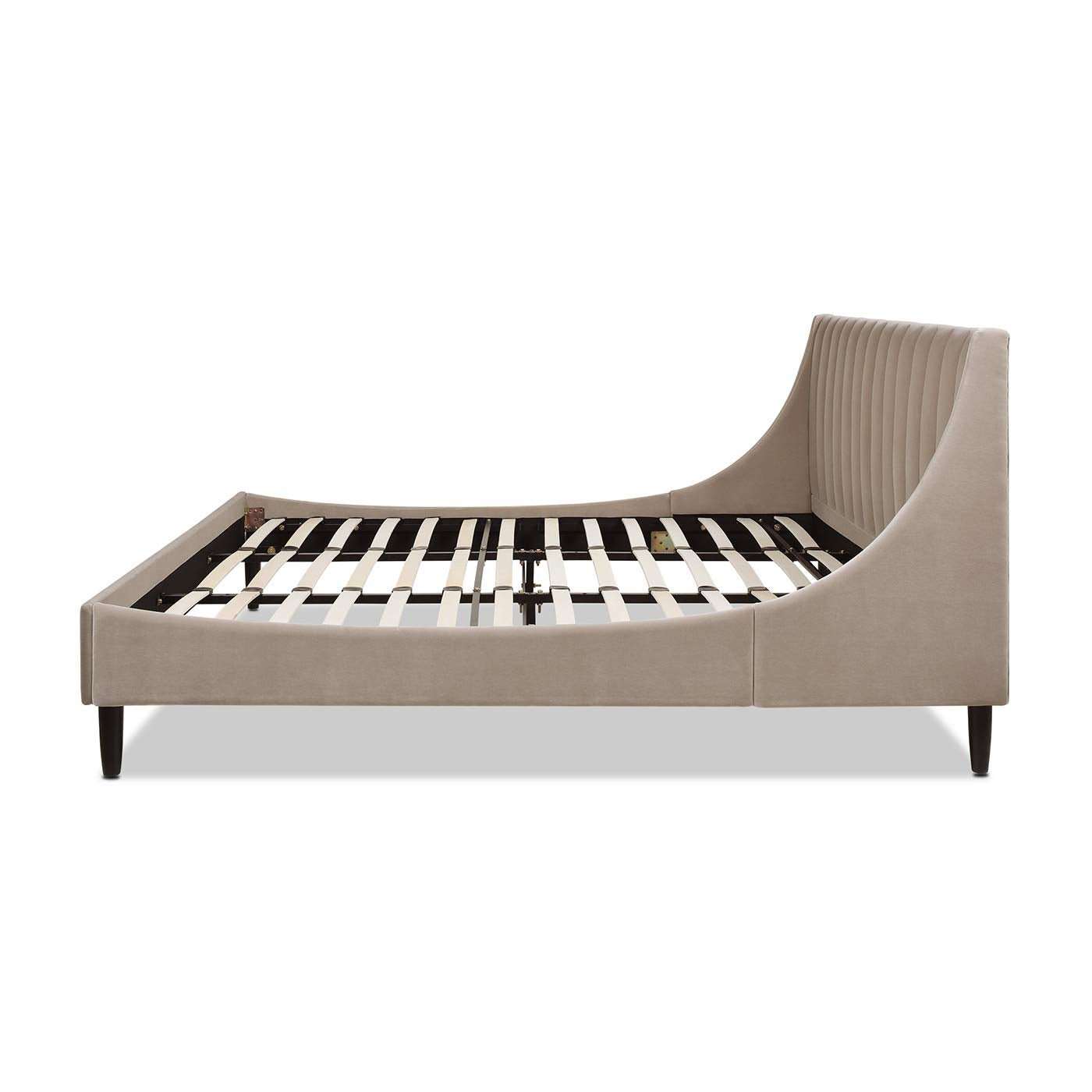 Jennifer Taylor Home Aspen Vertical Tufted Modern Headboard Platform Bed Set
