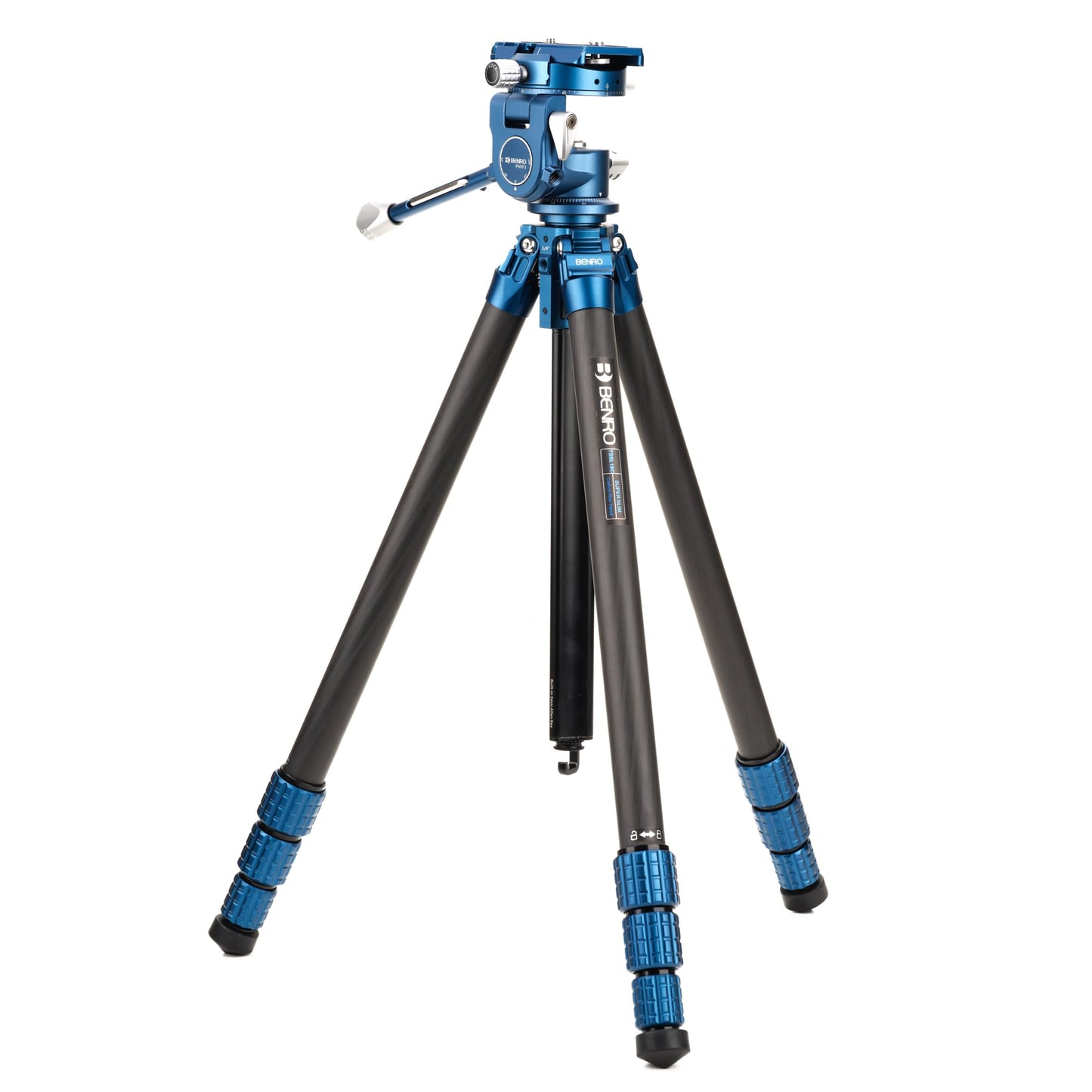 Benro Superslim 1.5 Series, 4 Section Carbon Fiber Tripod with PHVF3 Hybrid Flip Head (TSSL18CPHVF3)